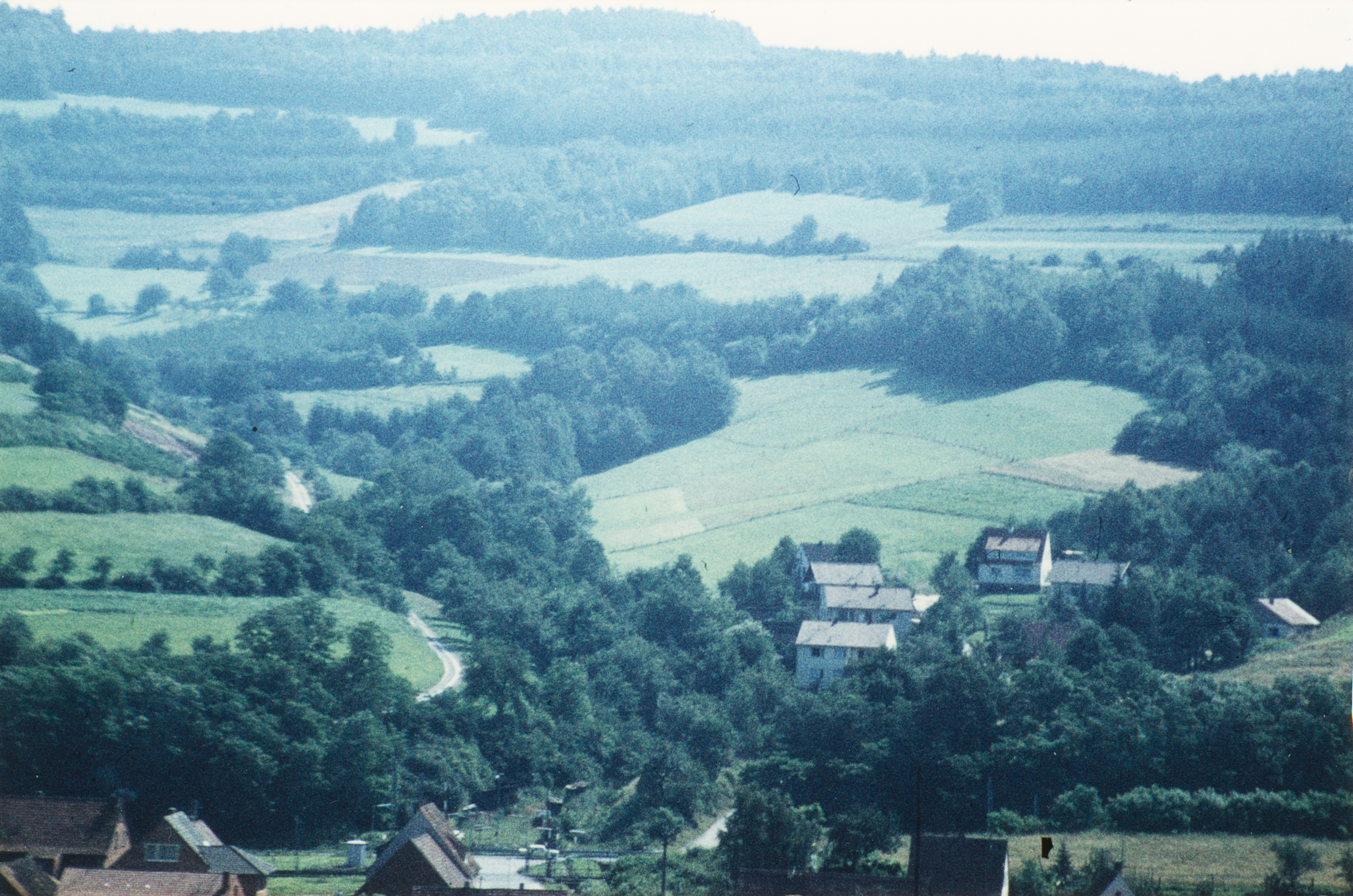 Vor dem Bau der ICE Trasse