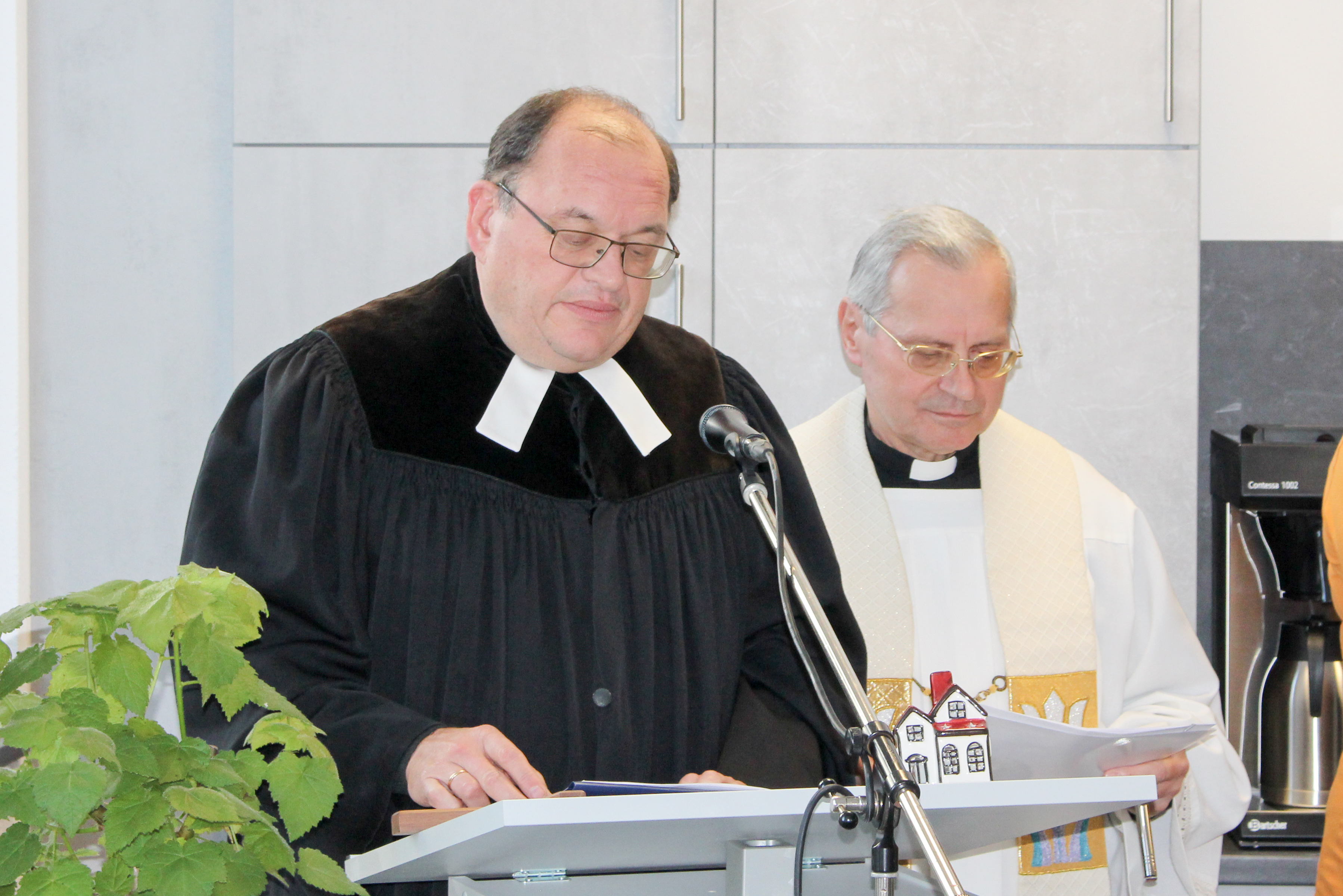 Einweihung des sozialen Treffs