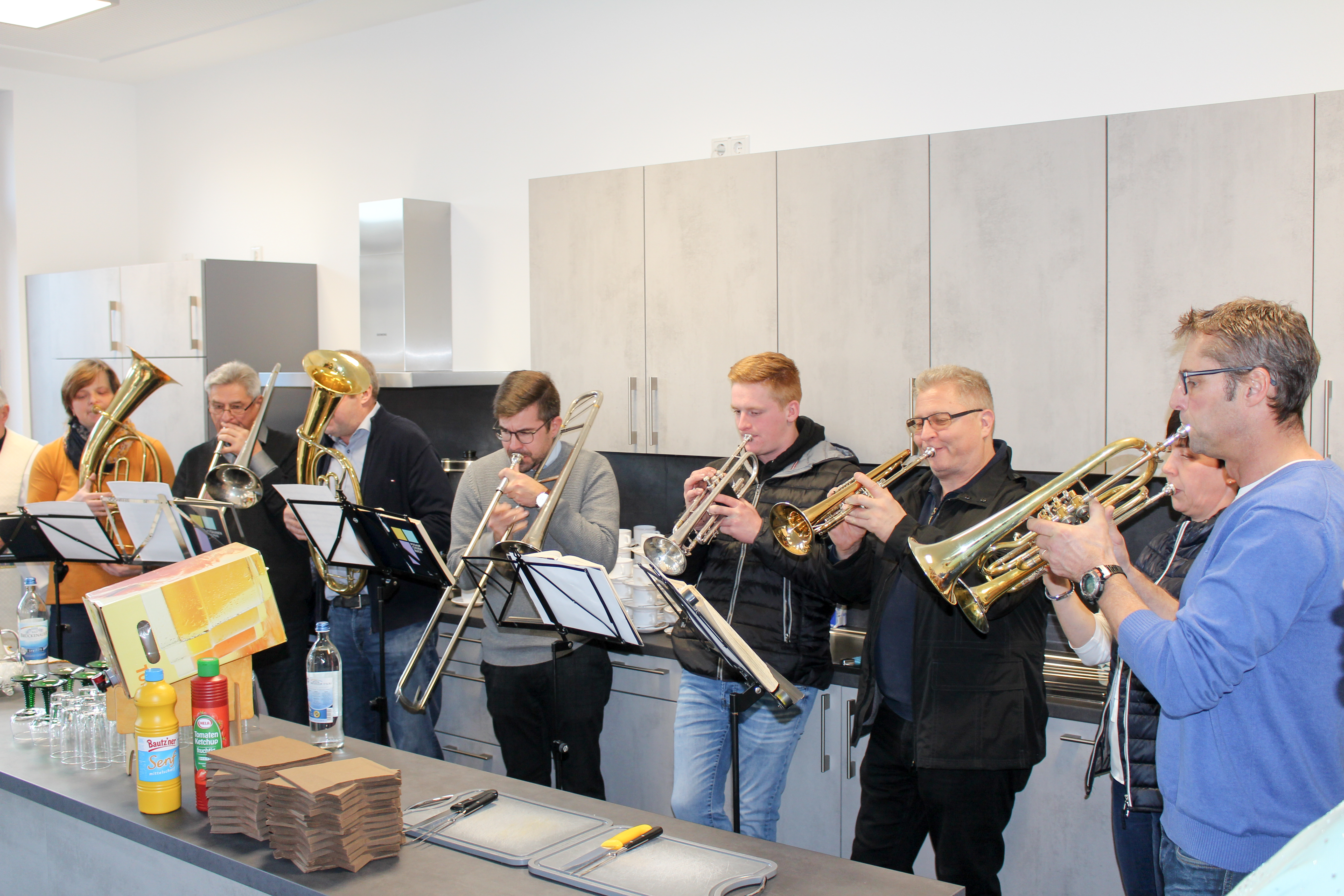 Einweihung des sozialen Treffs