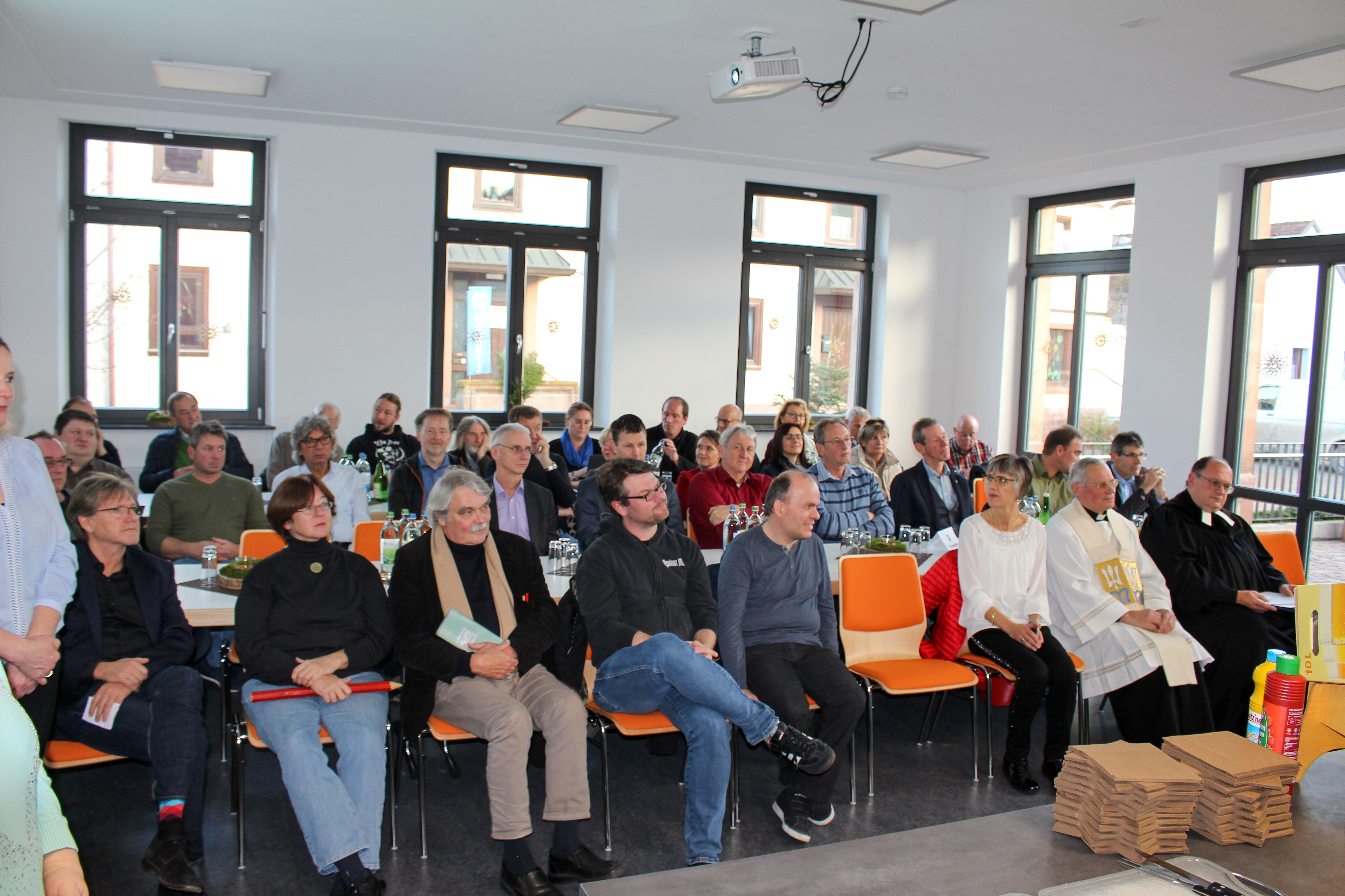 Einweihung des sozialen Treffs