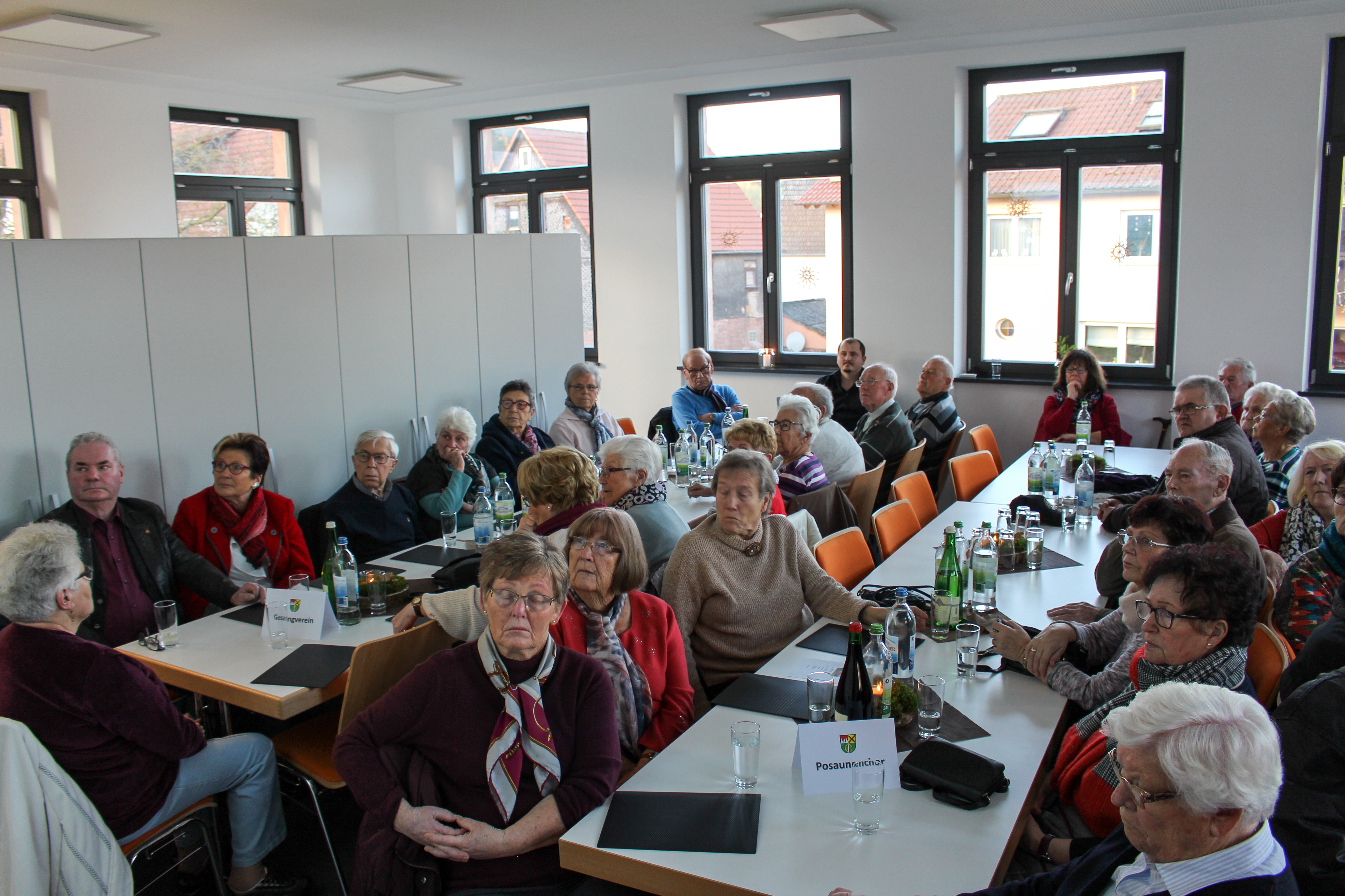 Einweihung des sozialen Treffs