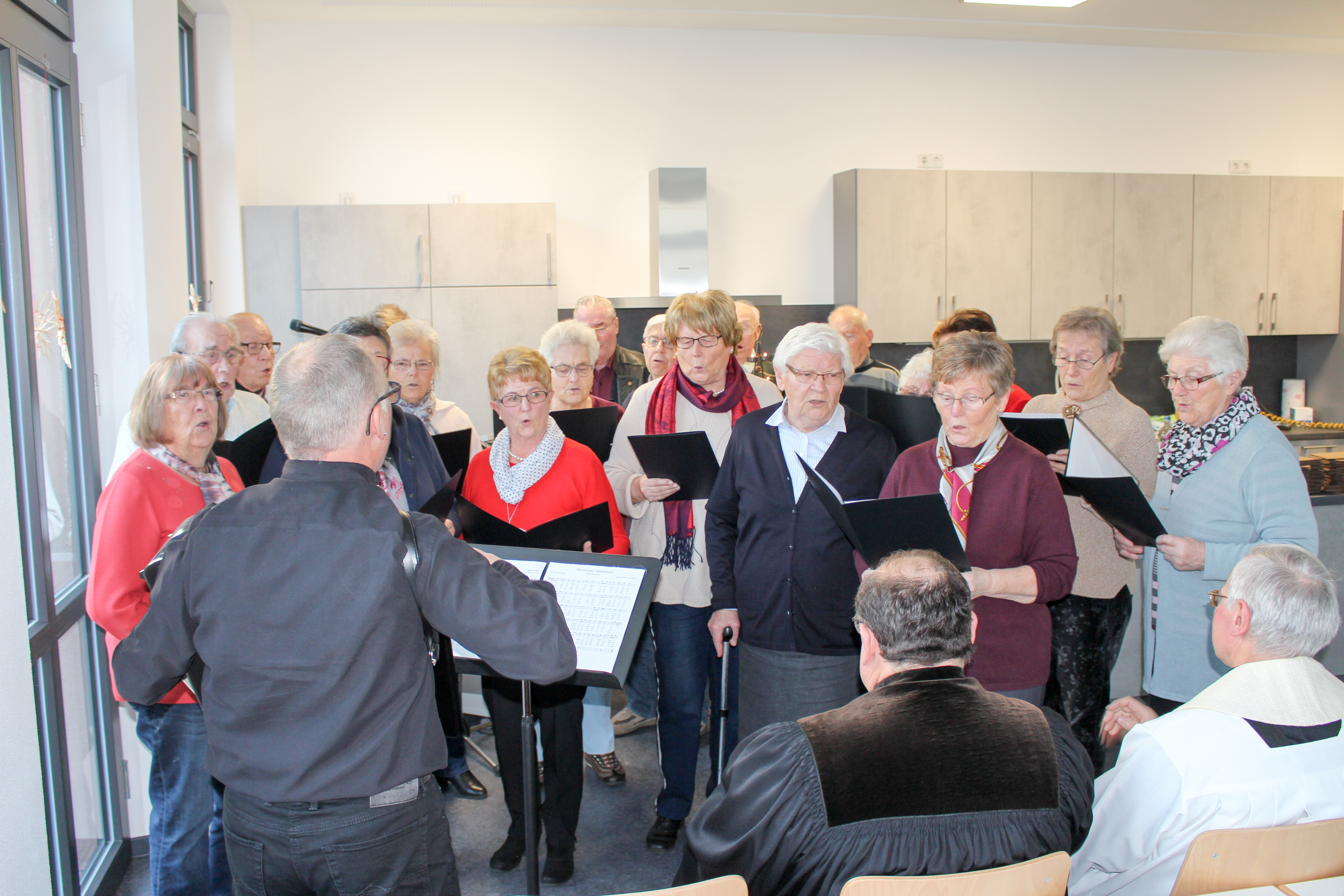 Einweihung des sozialen Treffs