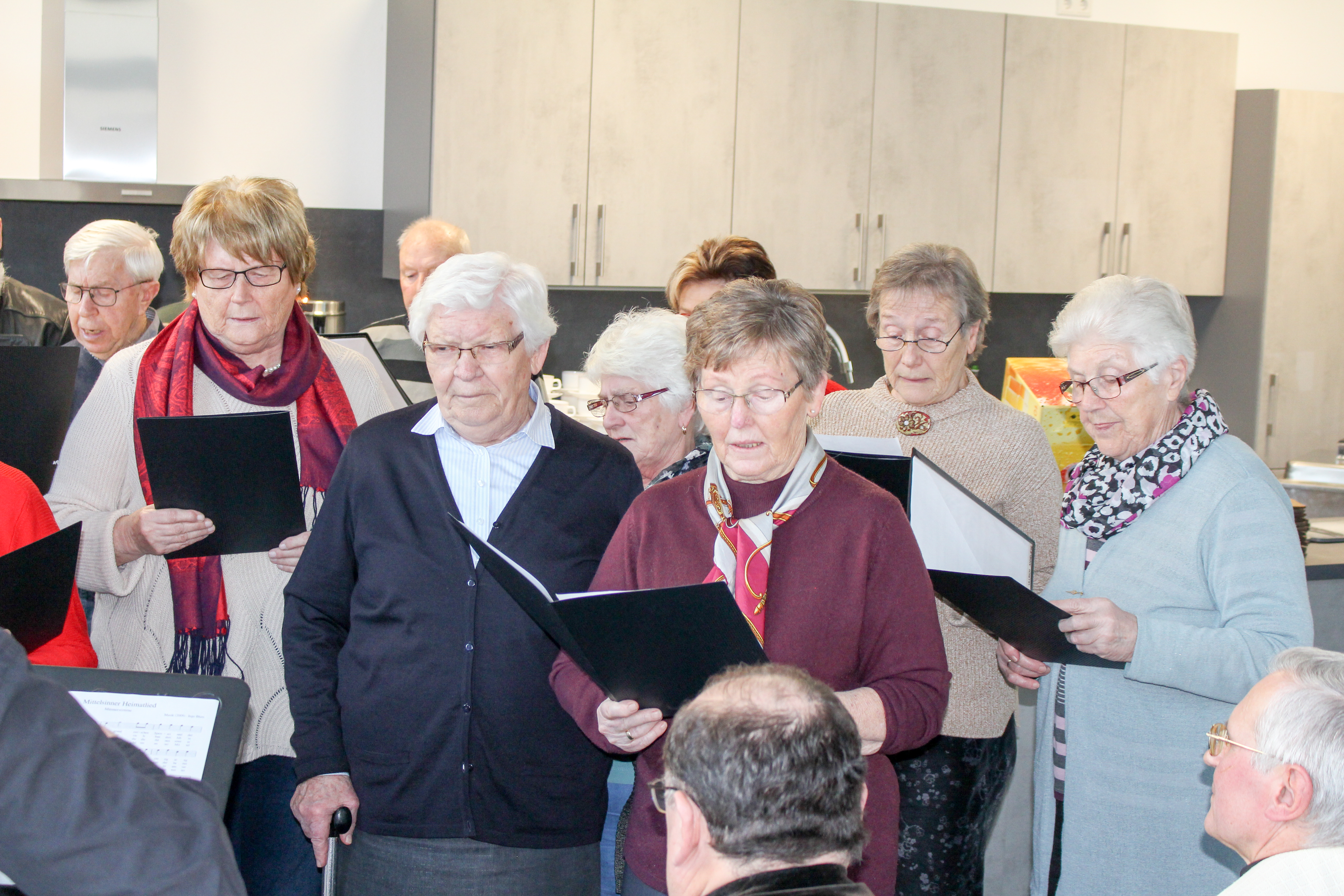 Einweihung des sozialen Treffs