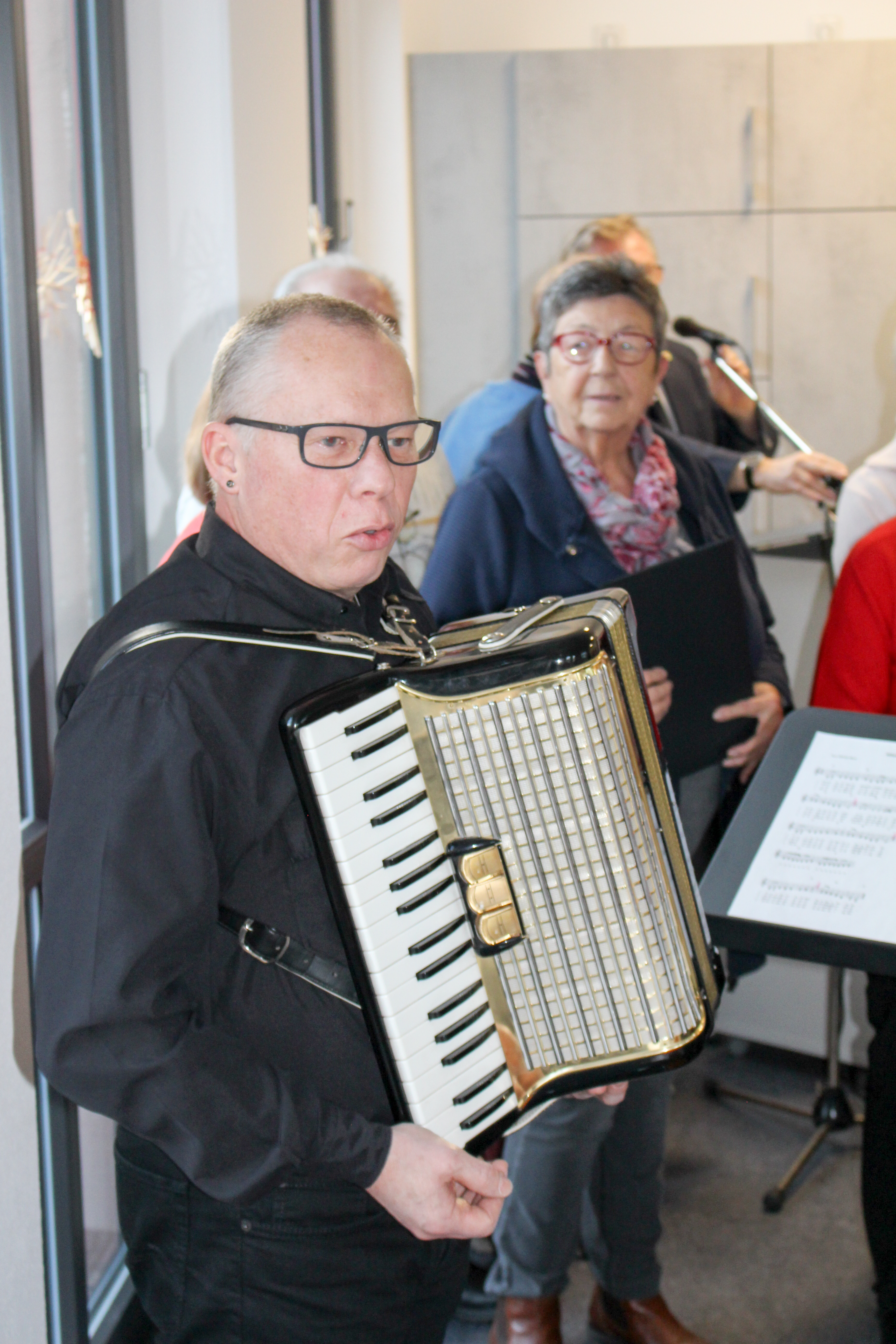 Einweihung des sozialen Treffs