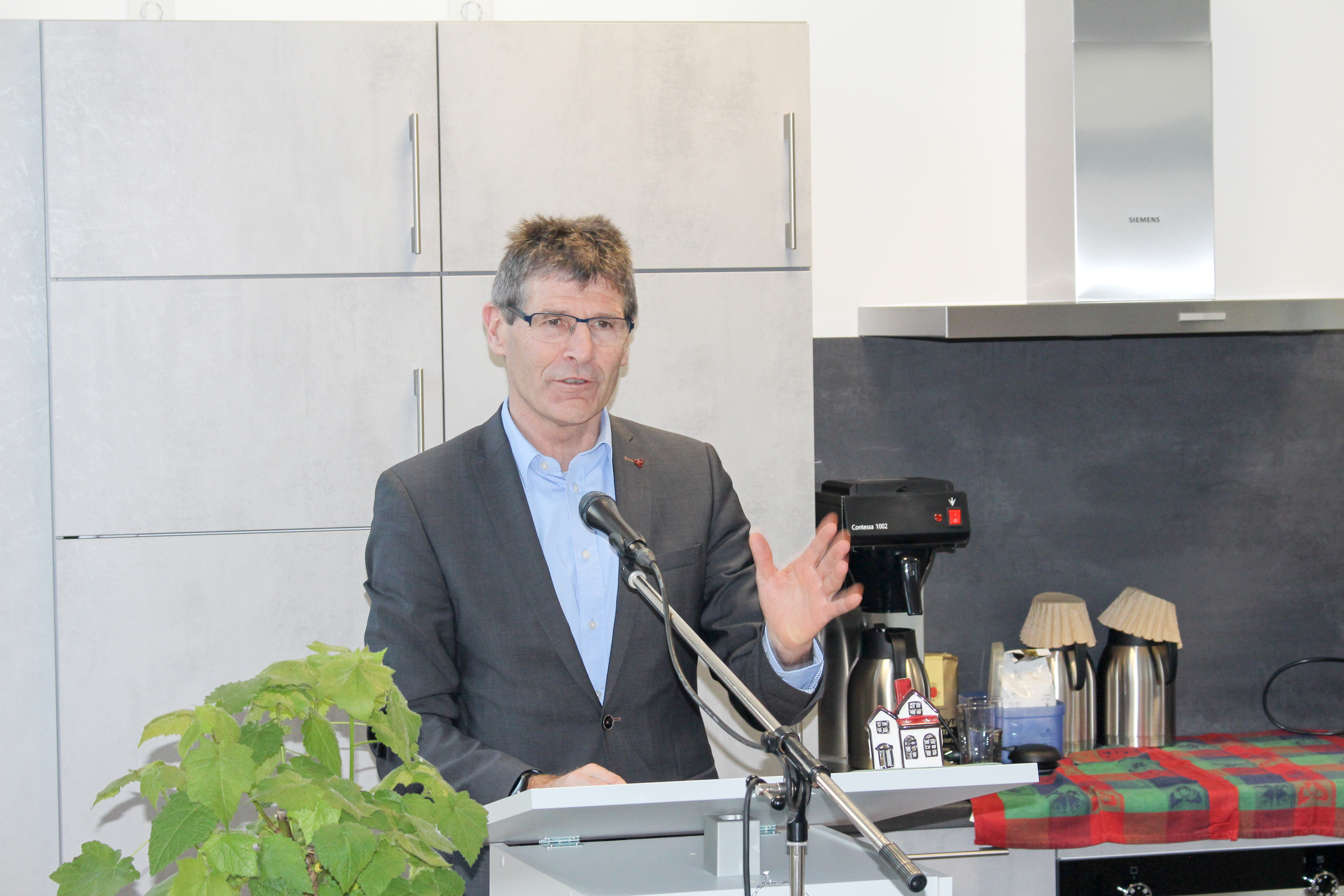 Einweihung des sozialen Treffs