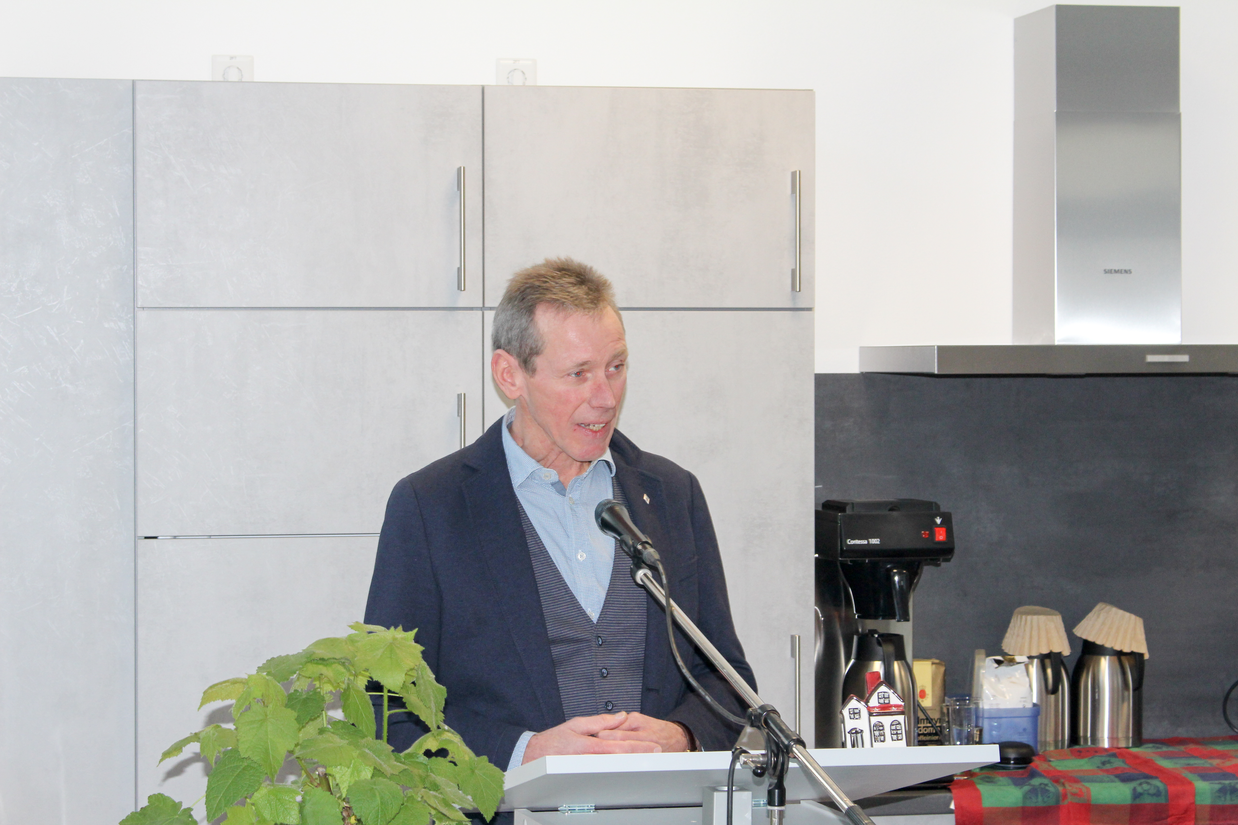 Einweihung des sozialen Treffs