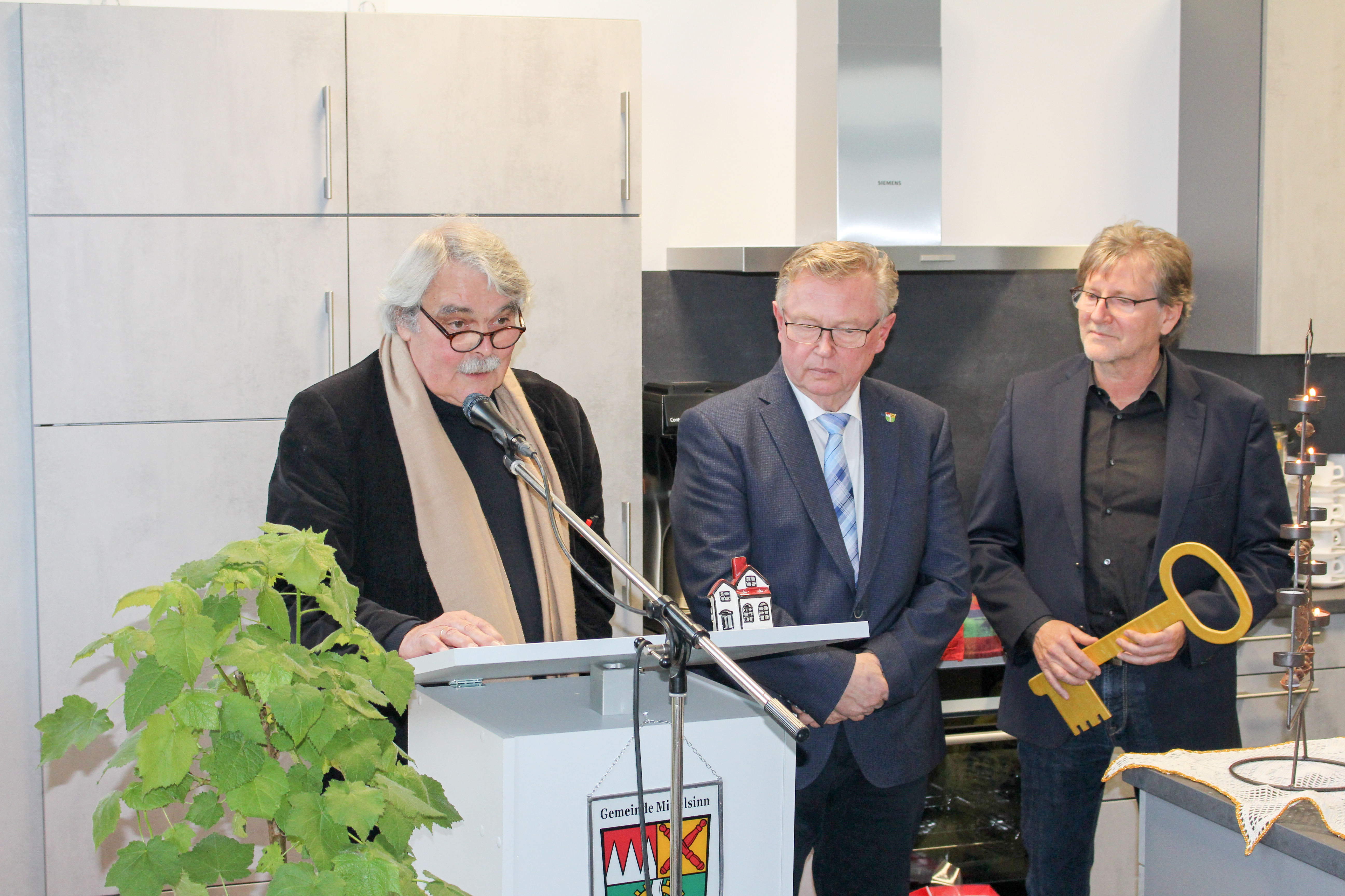 Einweihung des sozialen Treffs