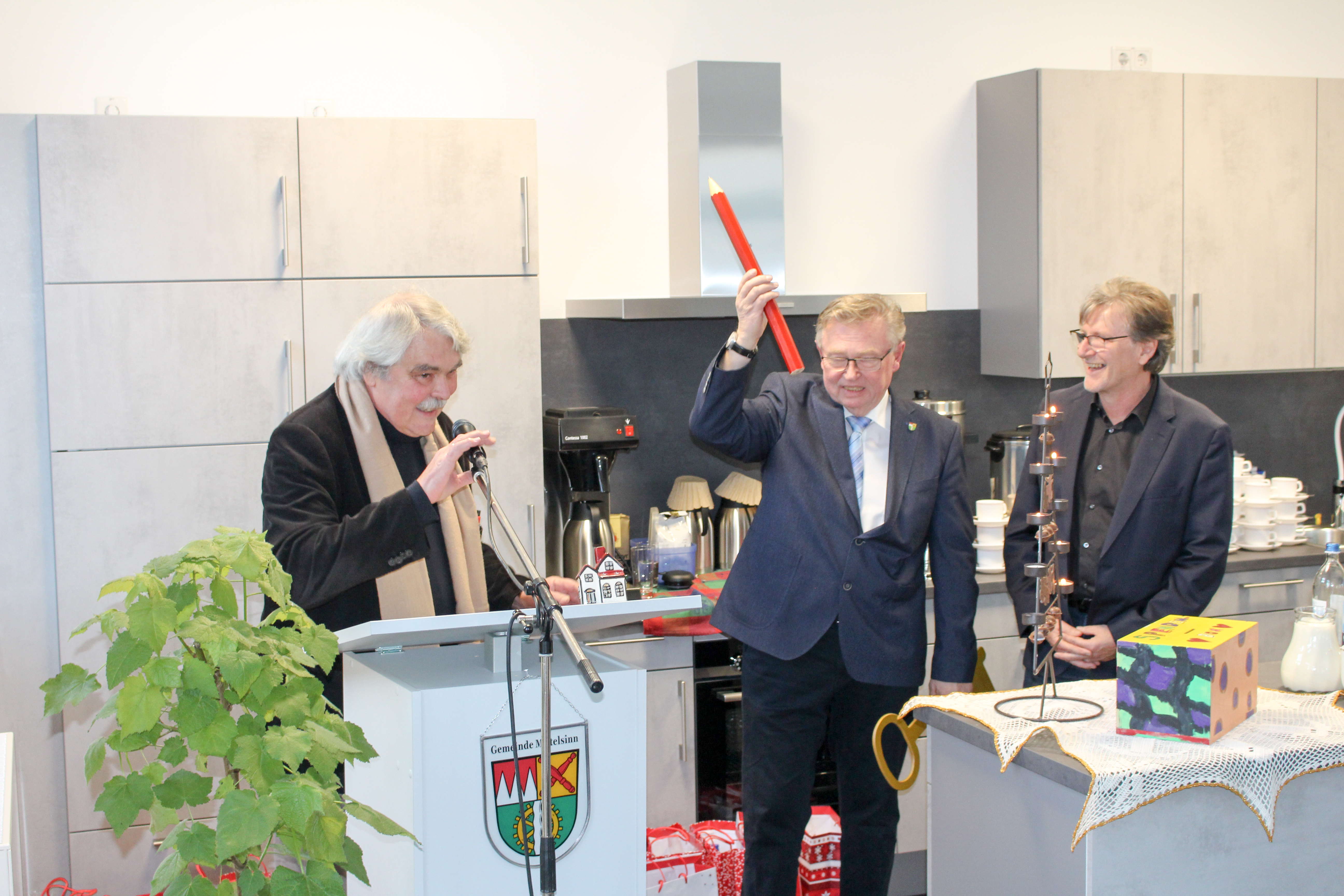 Einweihung des sozialen Treffs