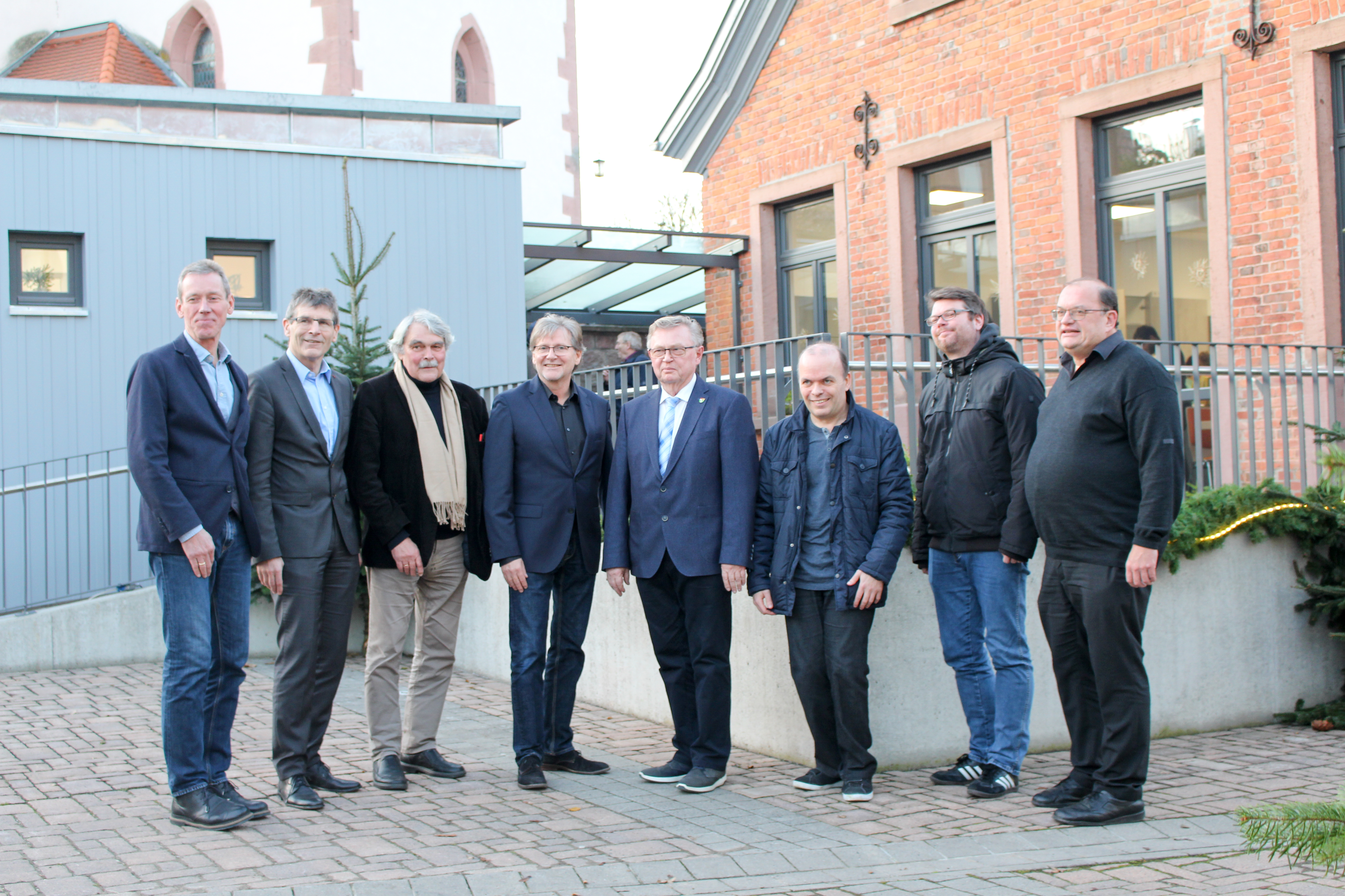 Einweihung des sozialen Treffs