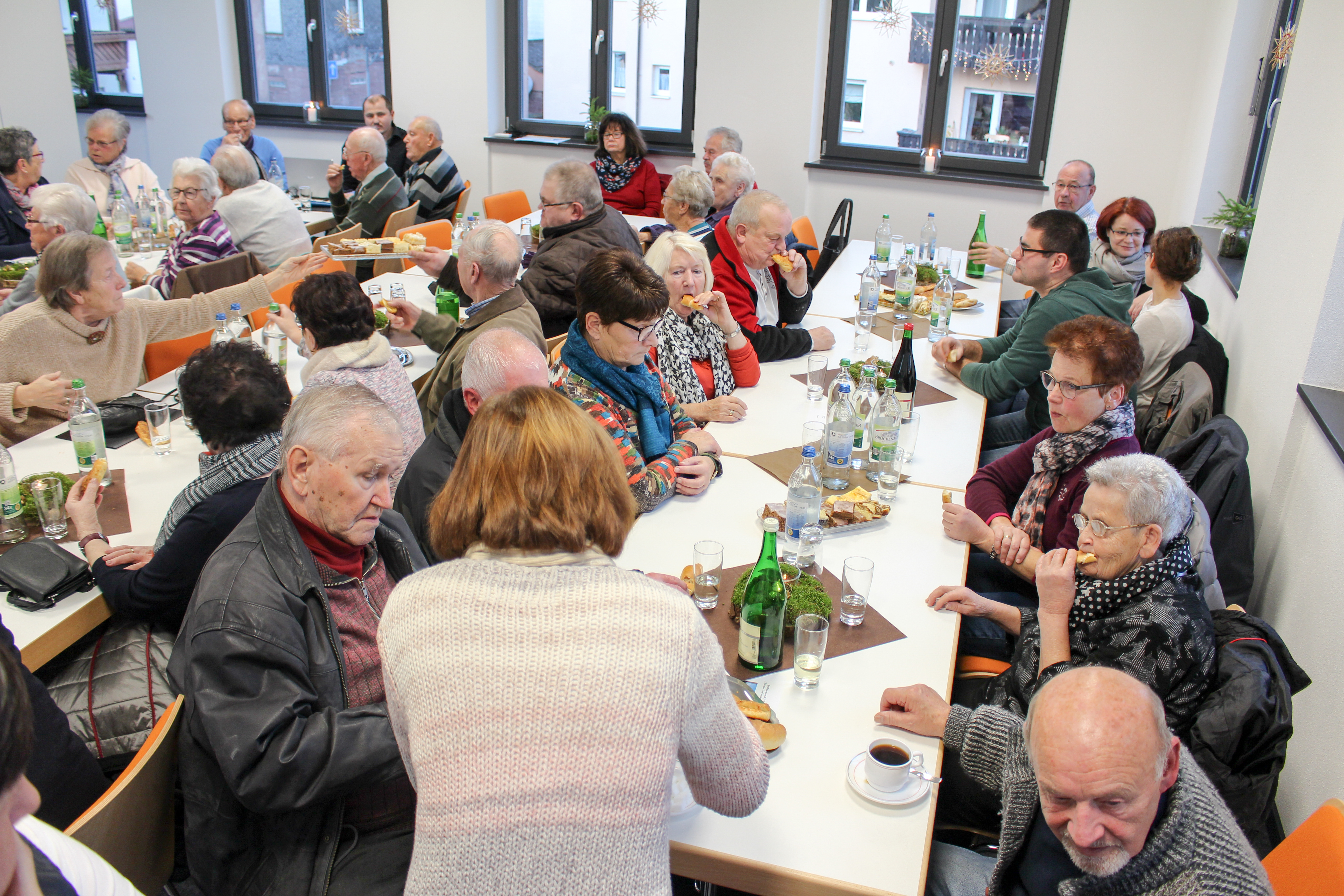 Einweihung des sozialen Treffs