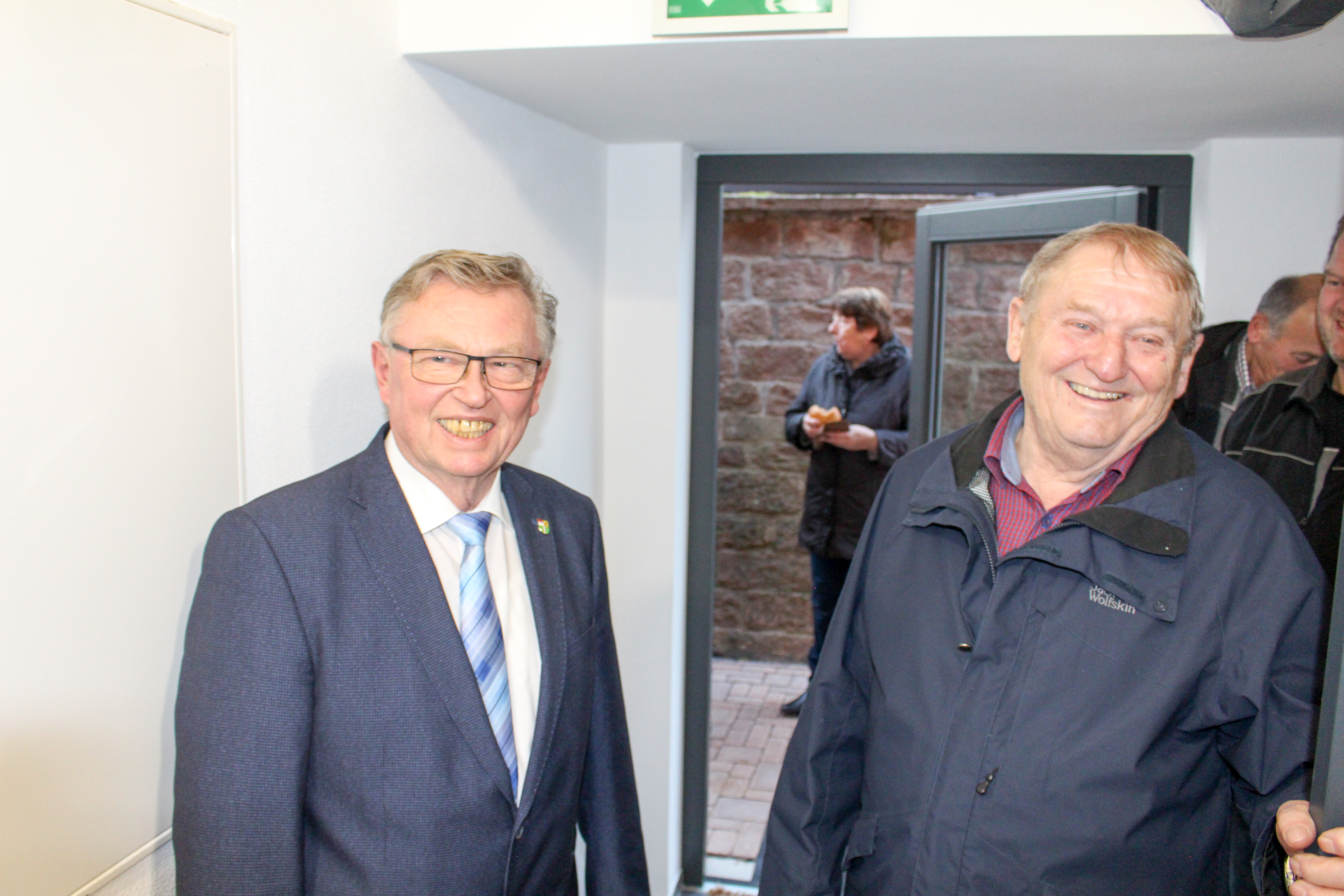 Einweihung des sozialen Treffs