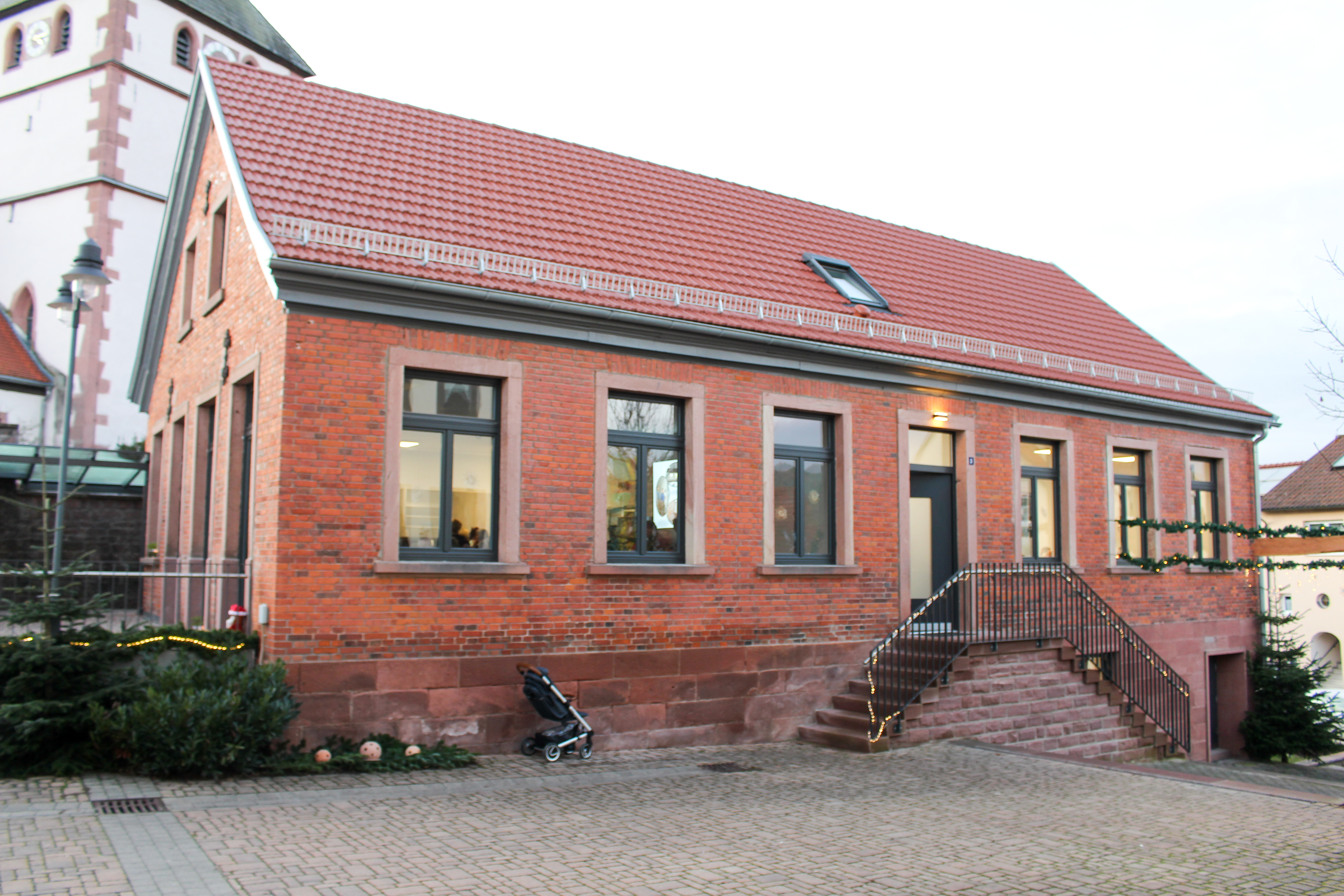 Einweihung des sozialen Treffs