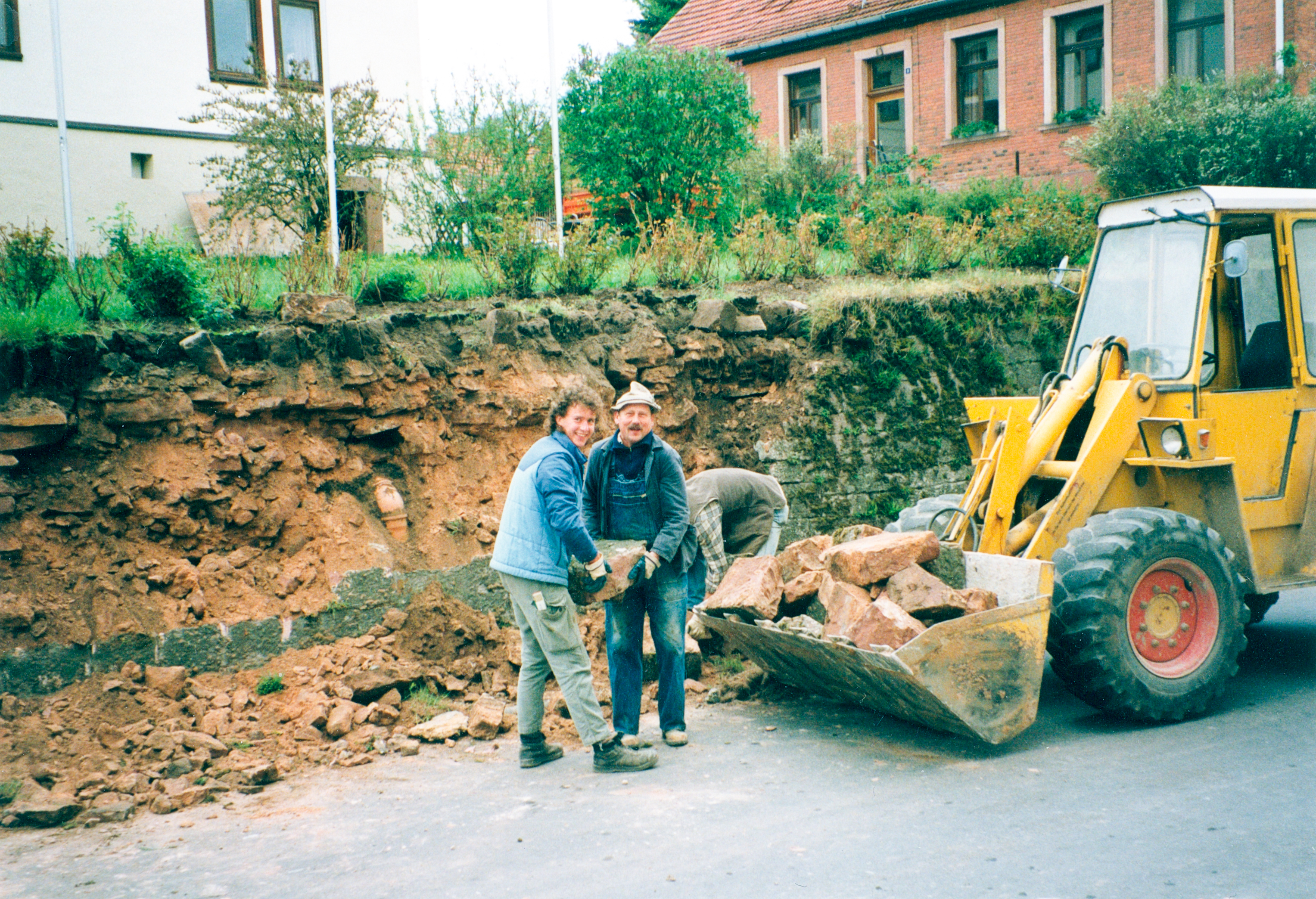 Abriss der Mauer 24. Mai 1991