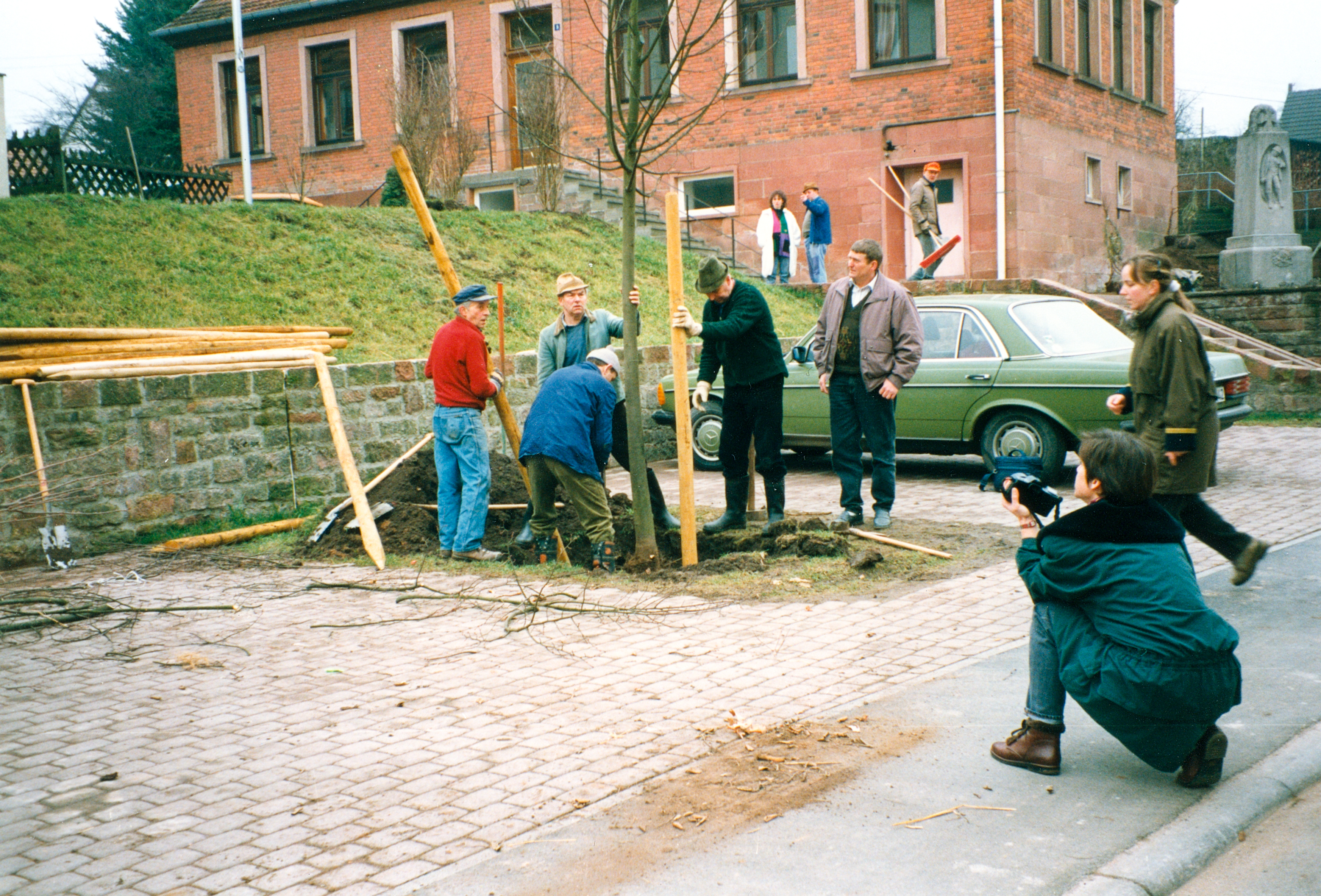 Bepflanzung 26. Februar 1992