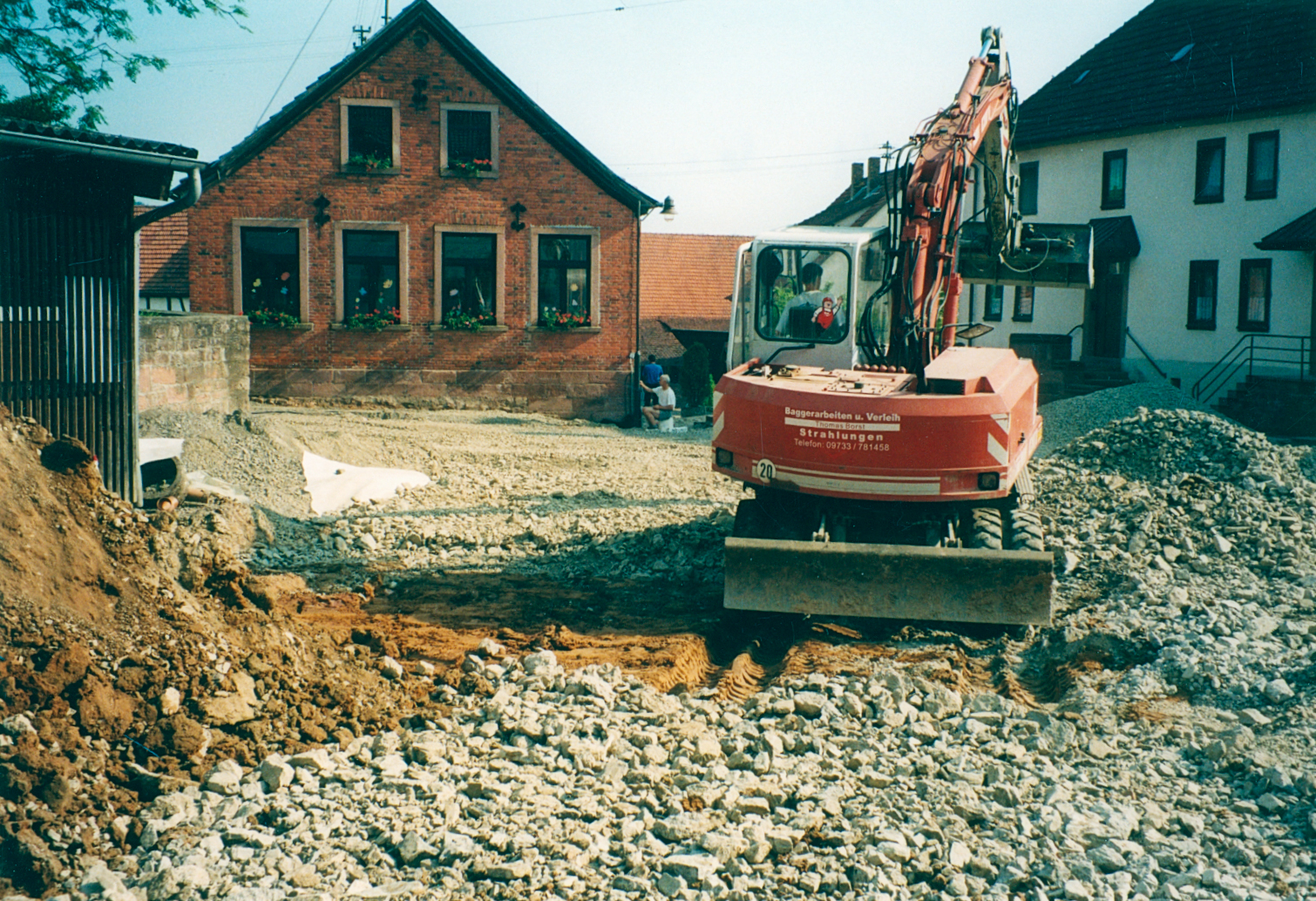 Die Arbeiten am 23.05.2003