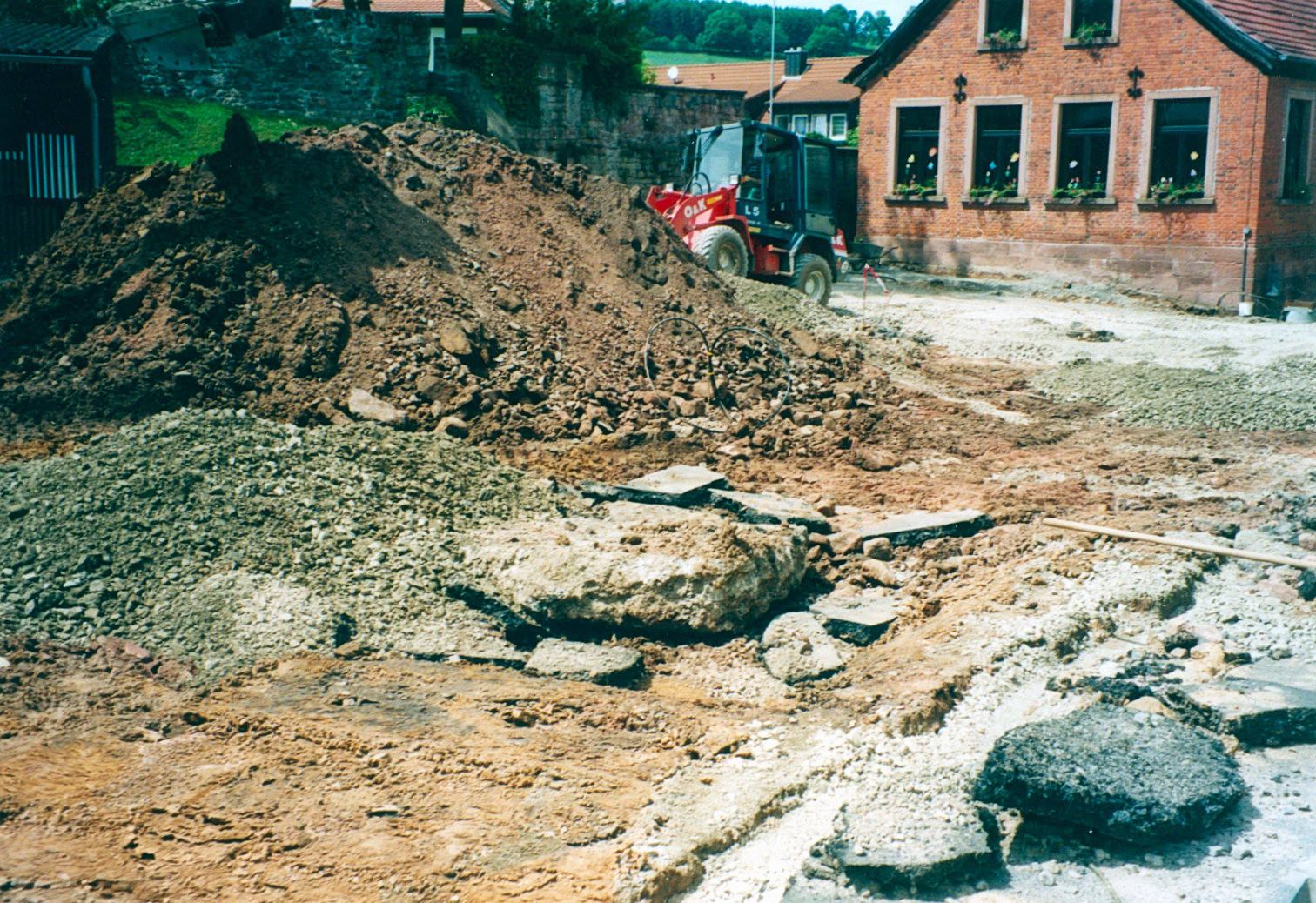 Die Arbeiten am 23.05.2003