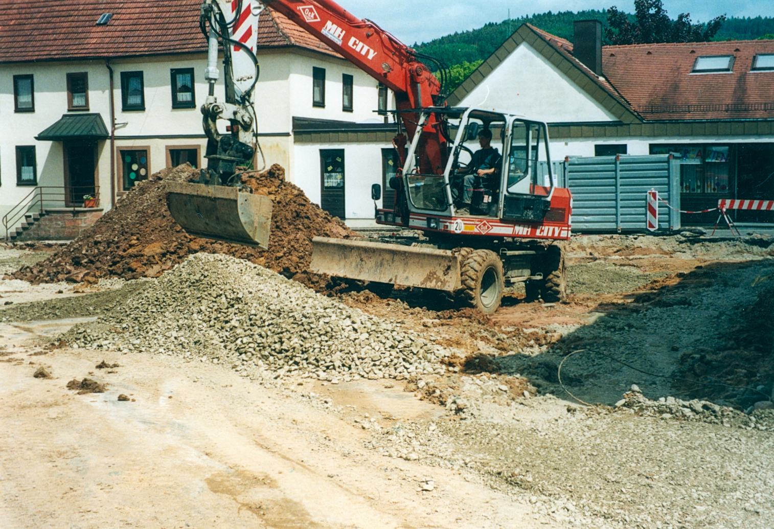 Die Arbeiten am 23.05.2003