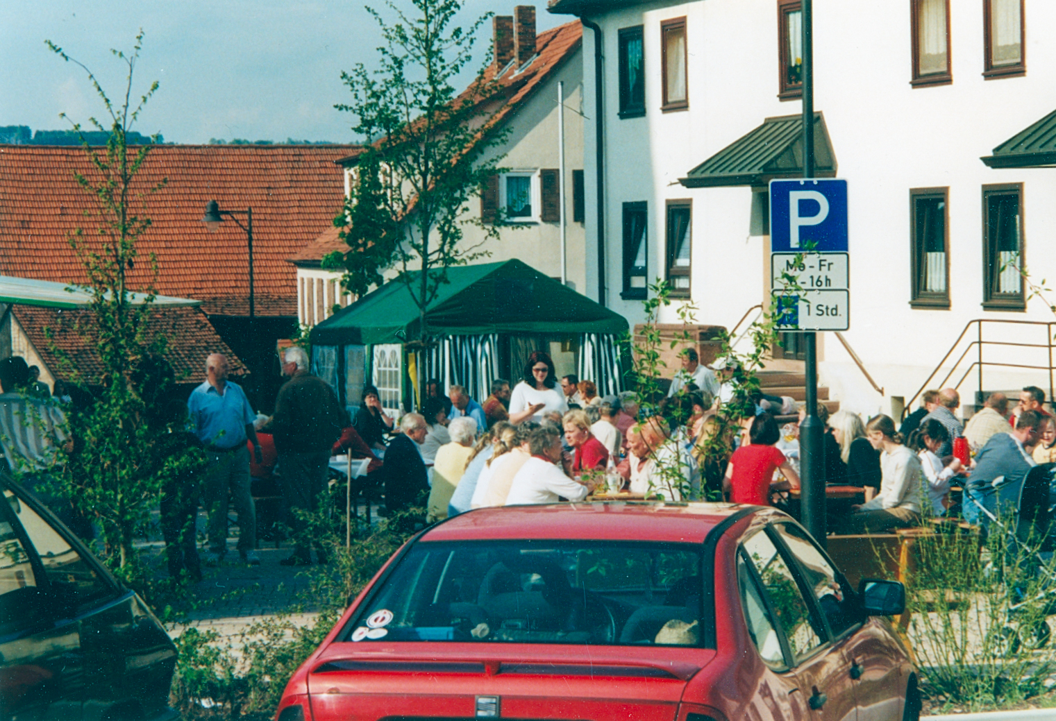 Einweihung des neuen Schulhofs