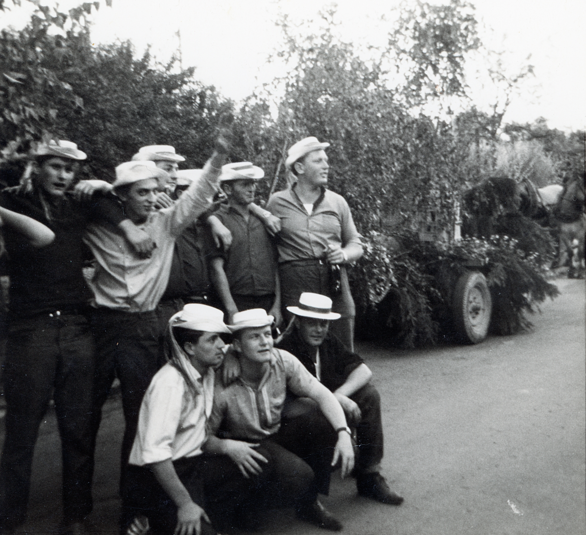 Kirbsamstag Mitte der 60er Jahre