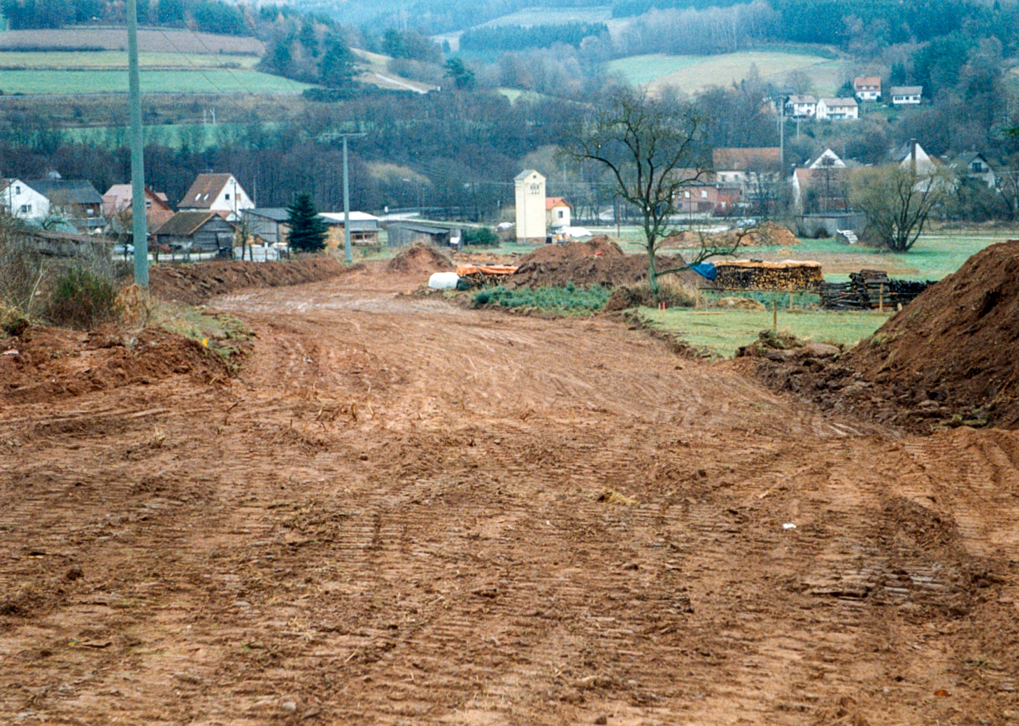 Die Arbeiten beginnen im November 1993