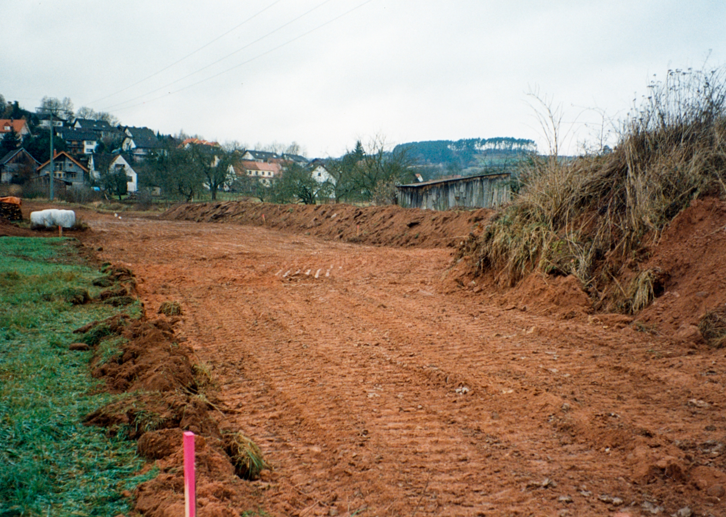 Die Arbeiten beginnen im November 1993