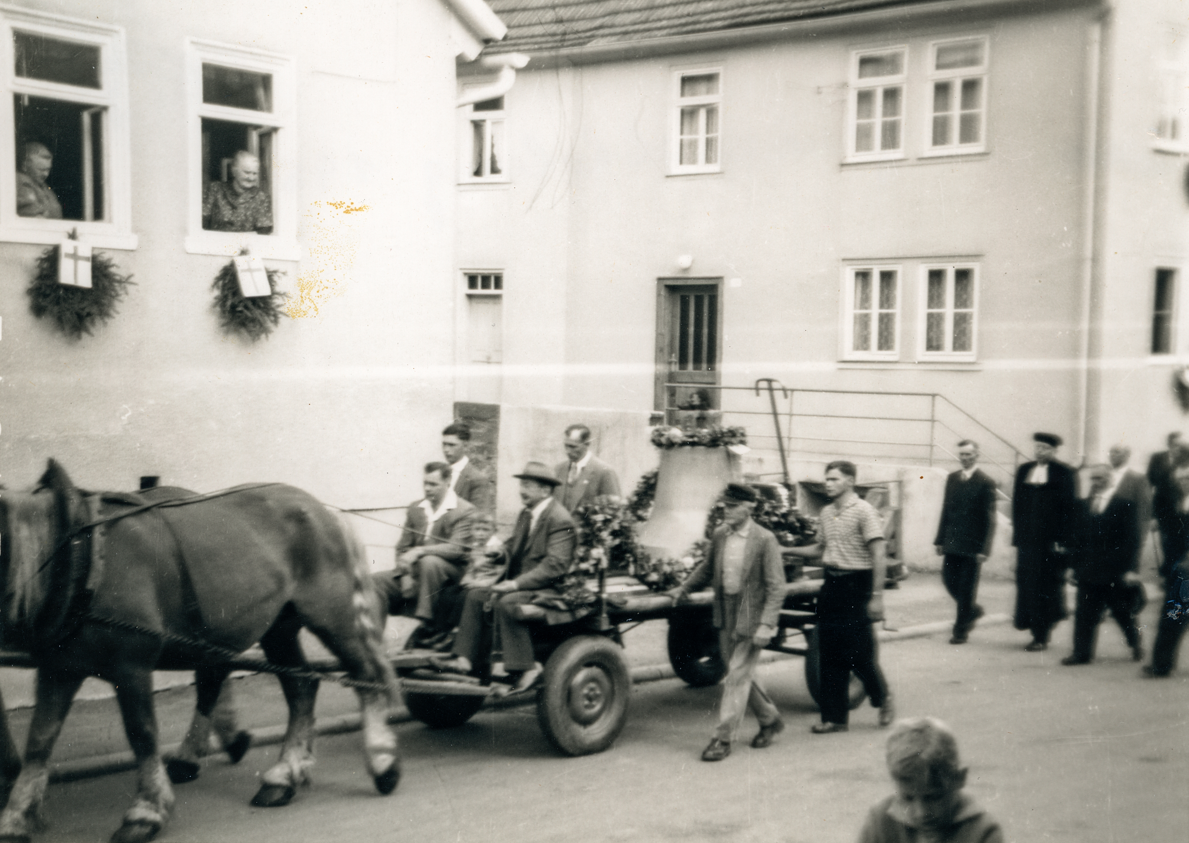 Festzug Abholung der neuen Glocke