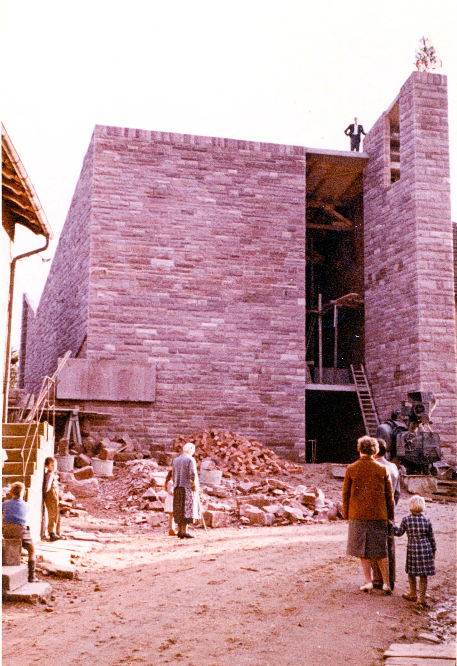 Richtfest katholische Kirche