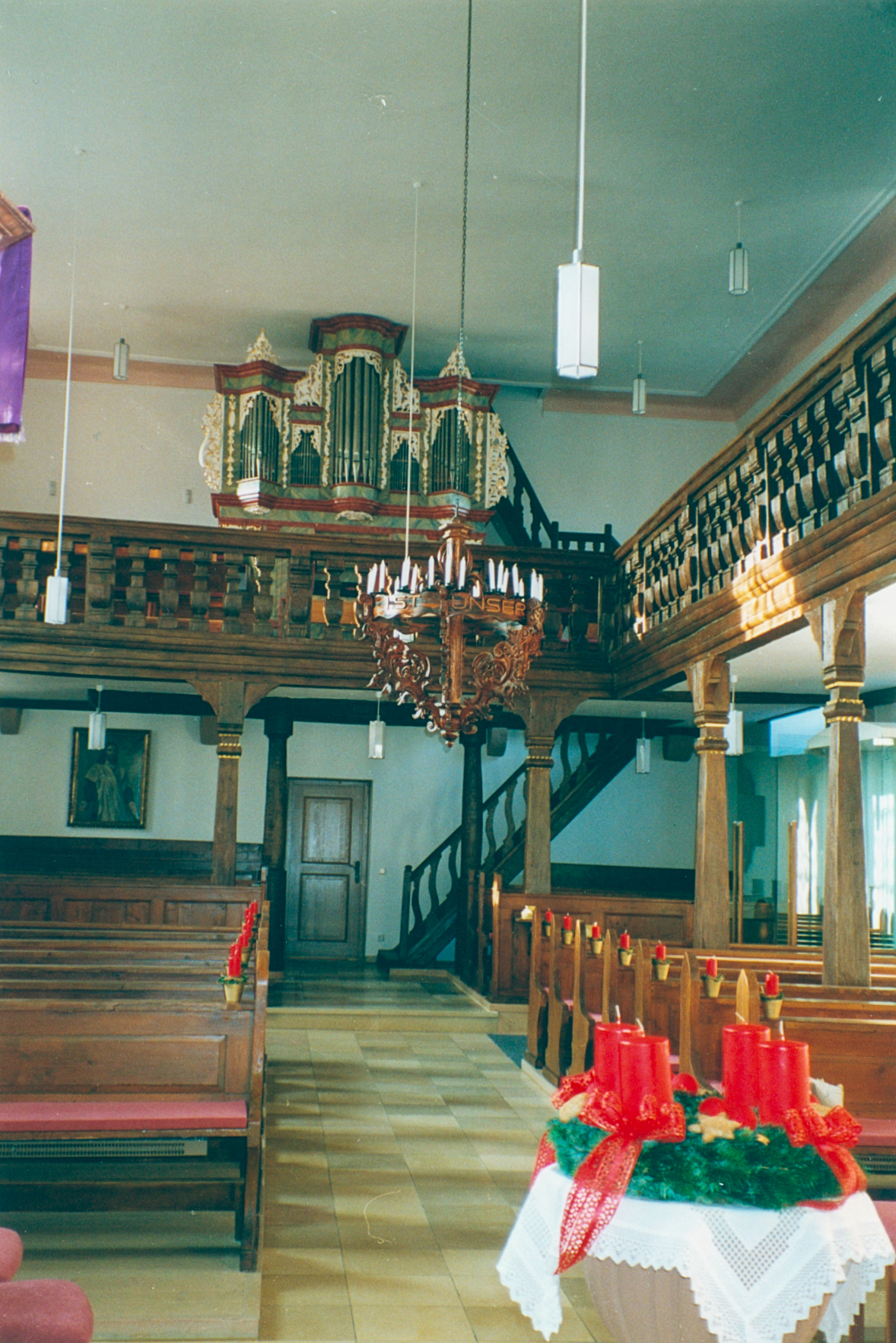 Einweihung der renovierten Kirche am 1. Advent 03.12.2000