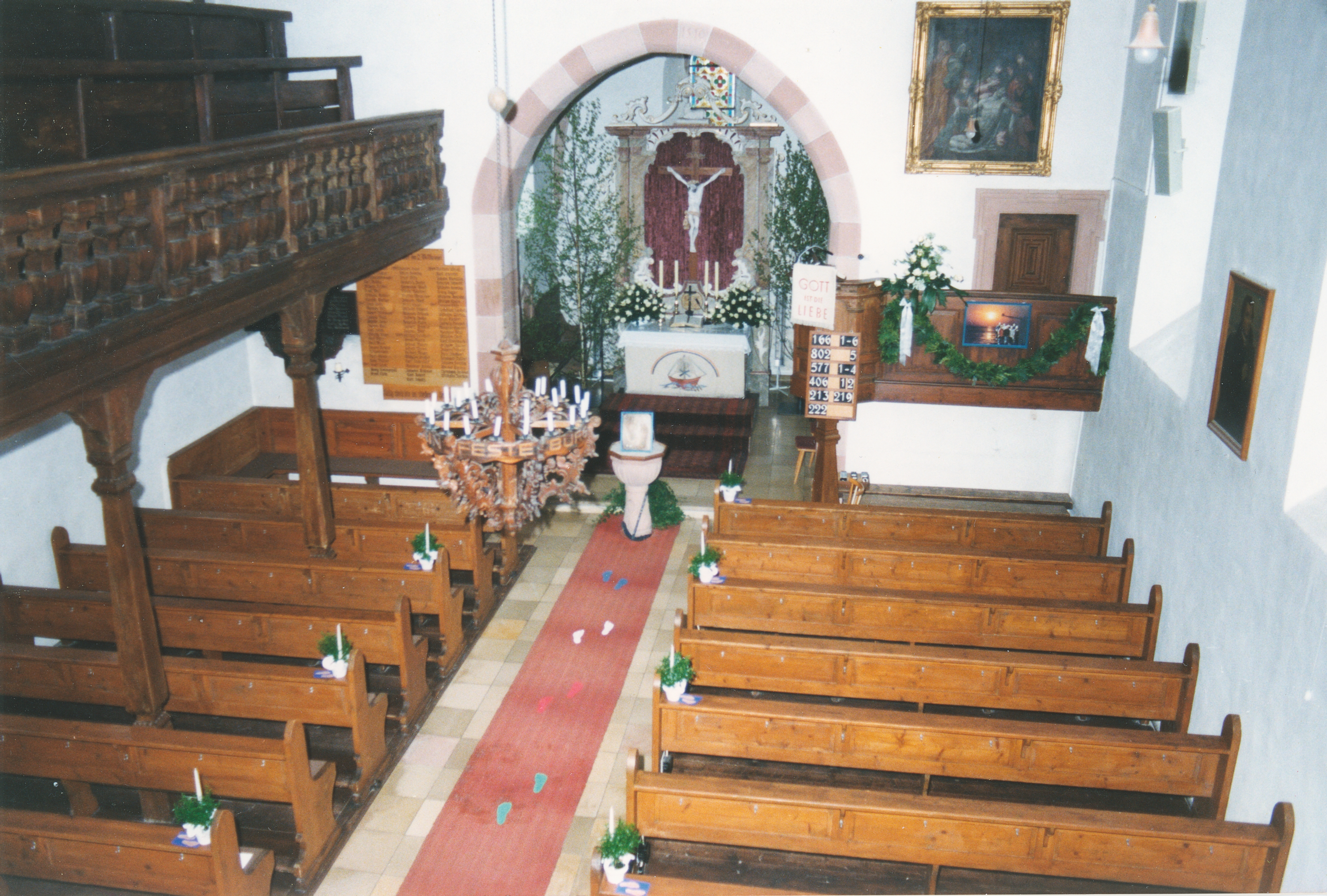 Altar und Kanzel