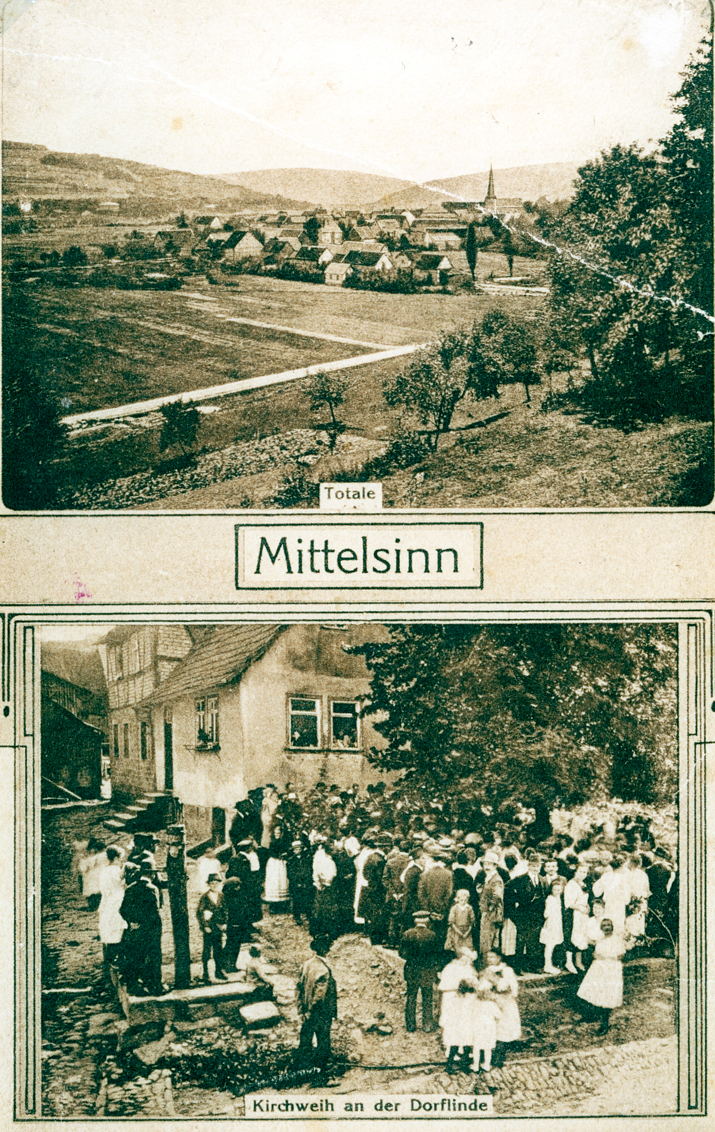 Postkarte um 1923