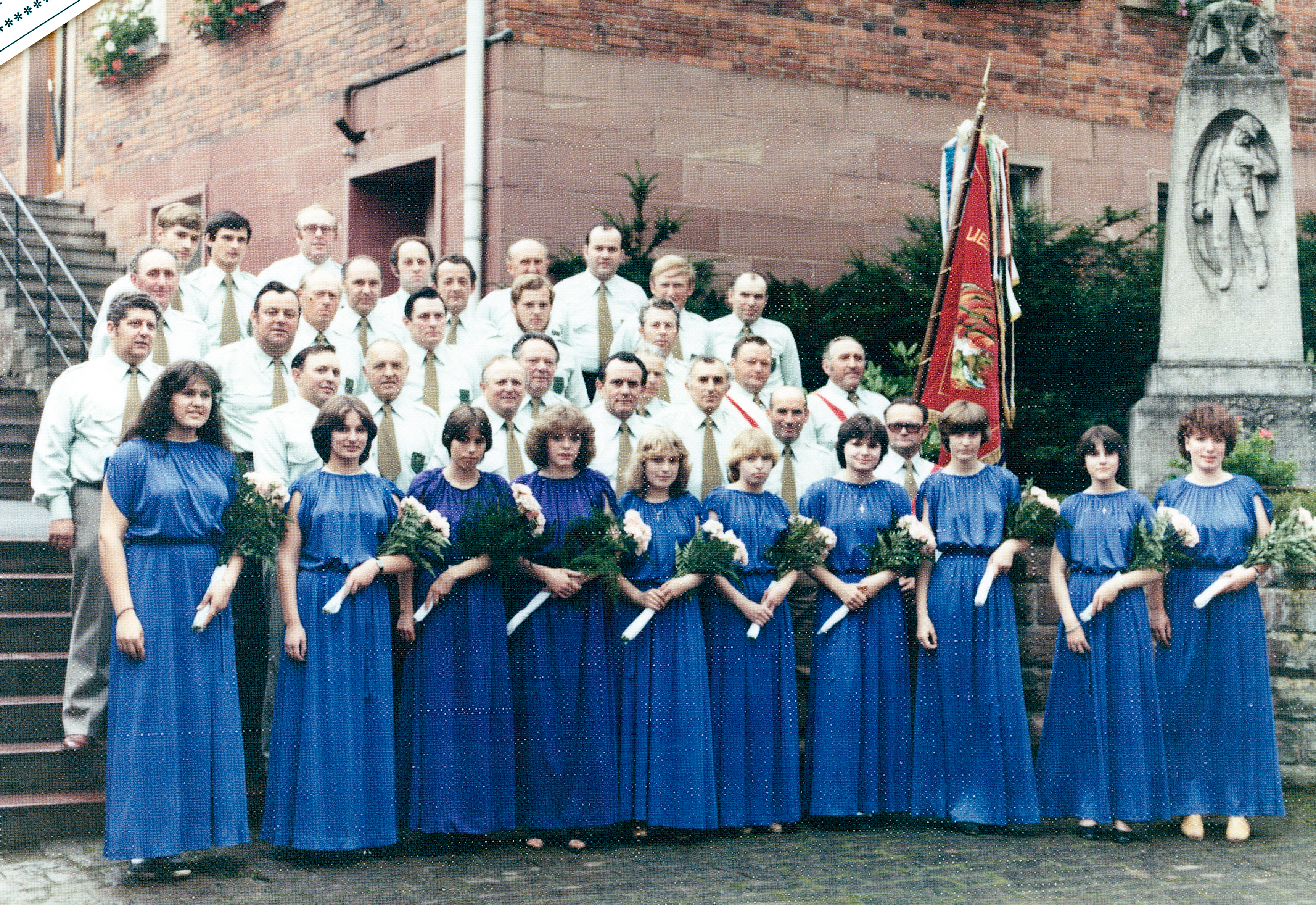 Gesangverein mit Ehrendamen