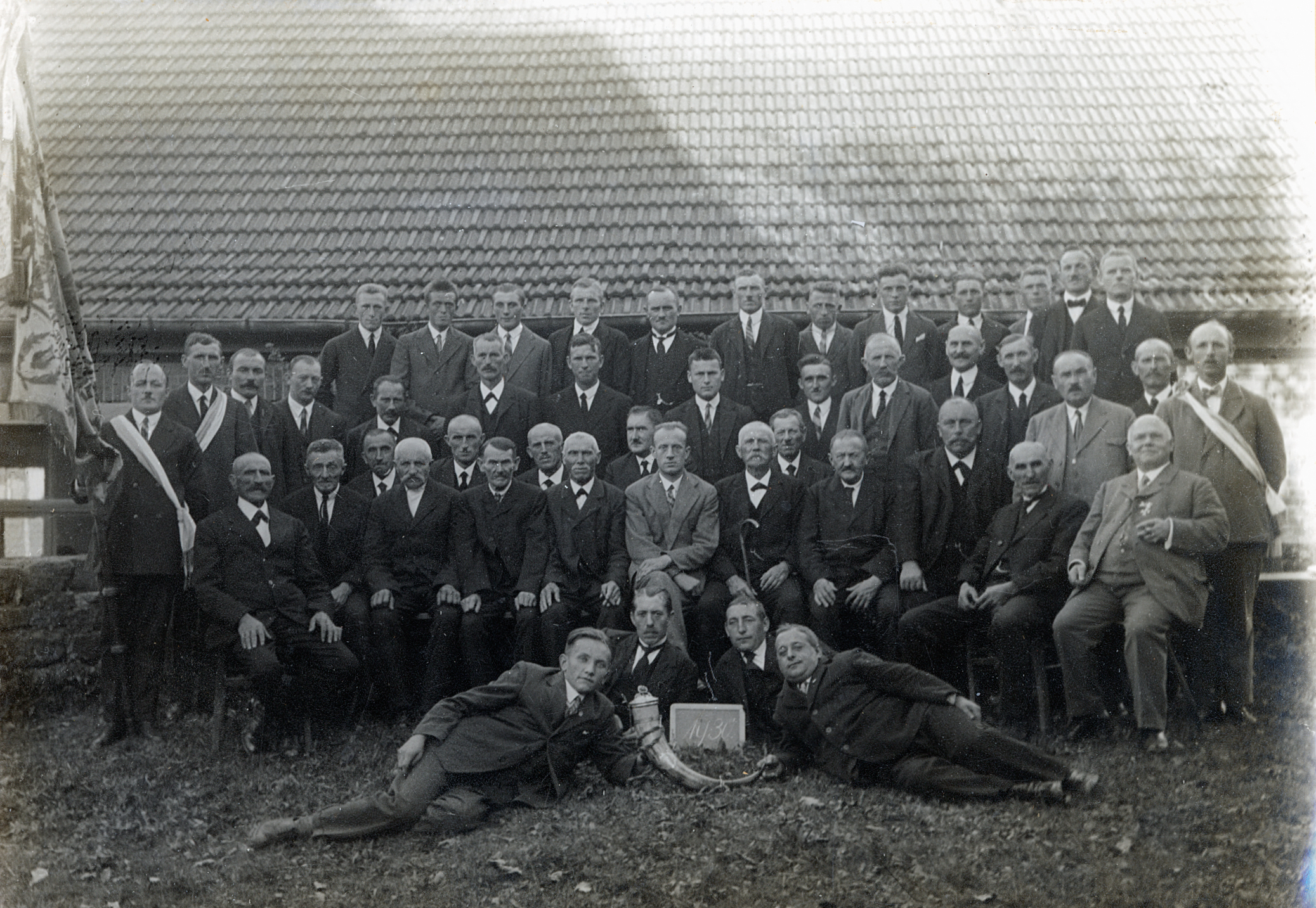 Gesangverein im Jahre 1930