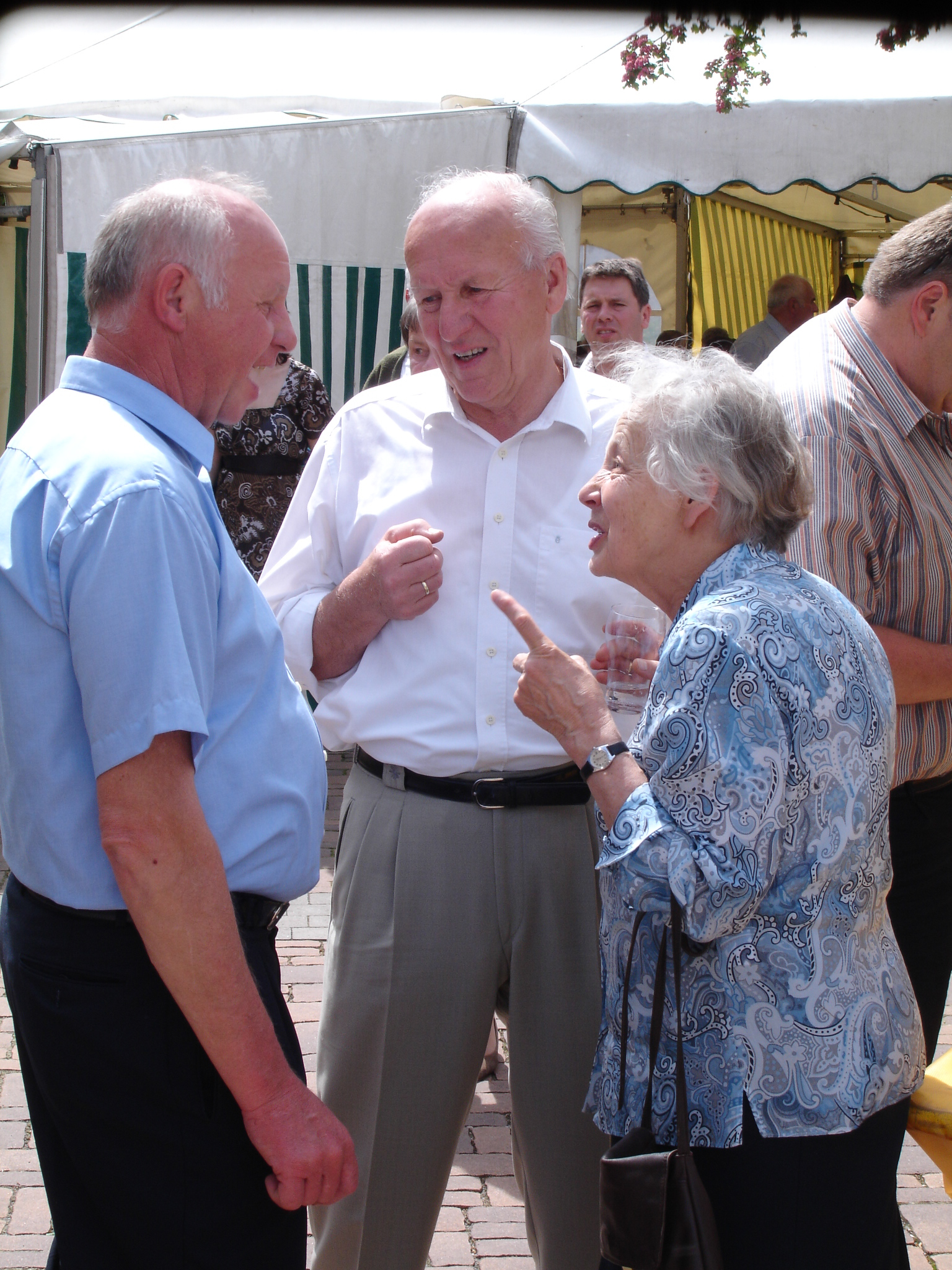 Reinhold Fischer, Dagobert Wilken (ev. Pfarrer), Dorothea Wilken