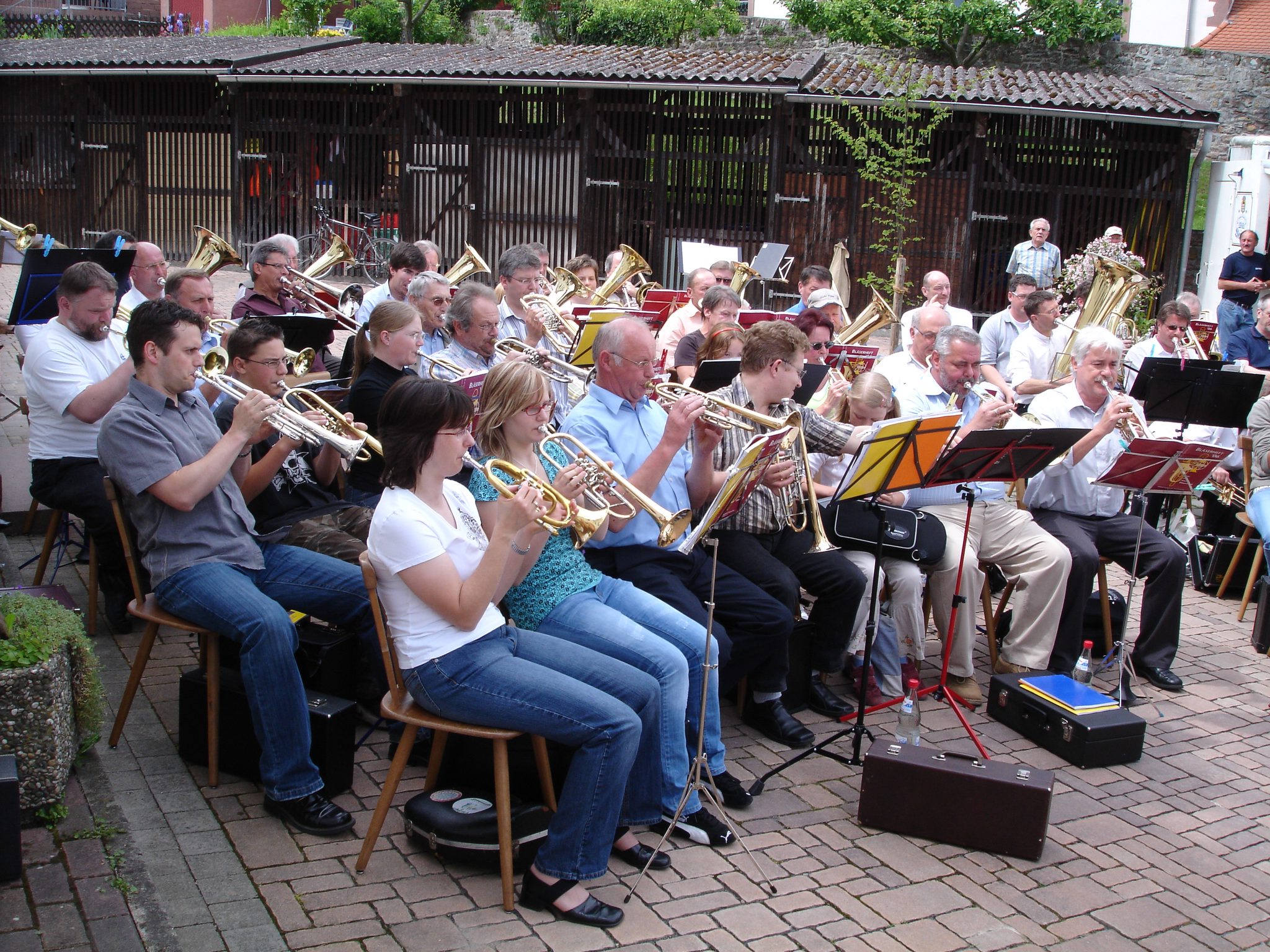 Die Dekanats Bläser