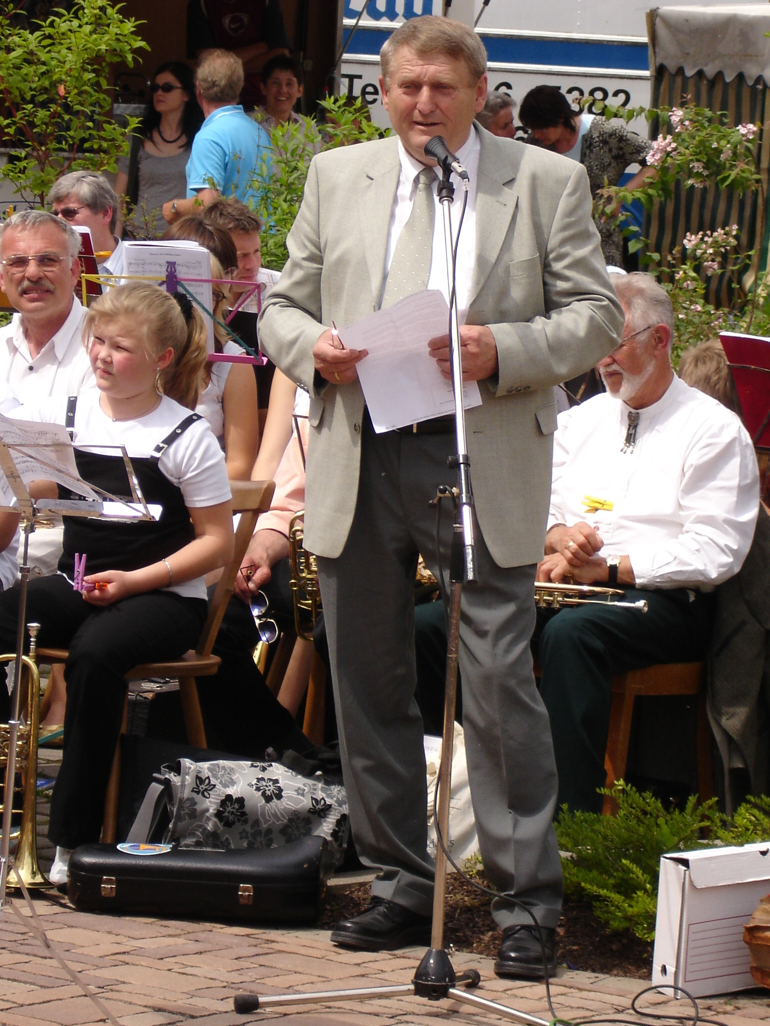 Altbürgermeister Karl Kratz