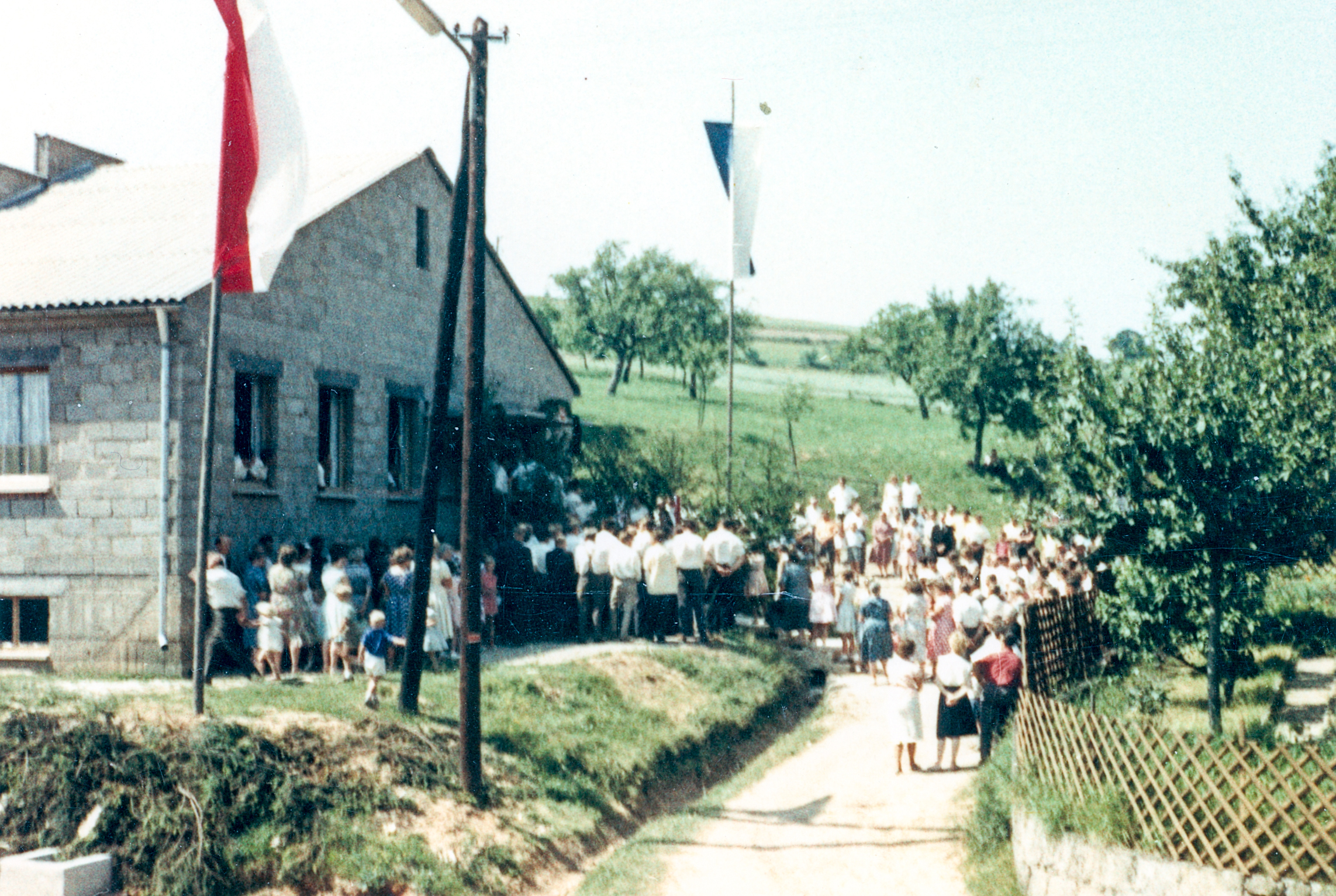 Einweihung der Turnhalle 1961