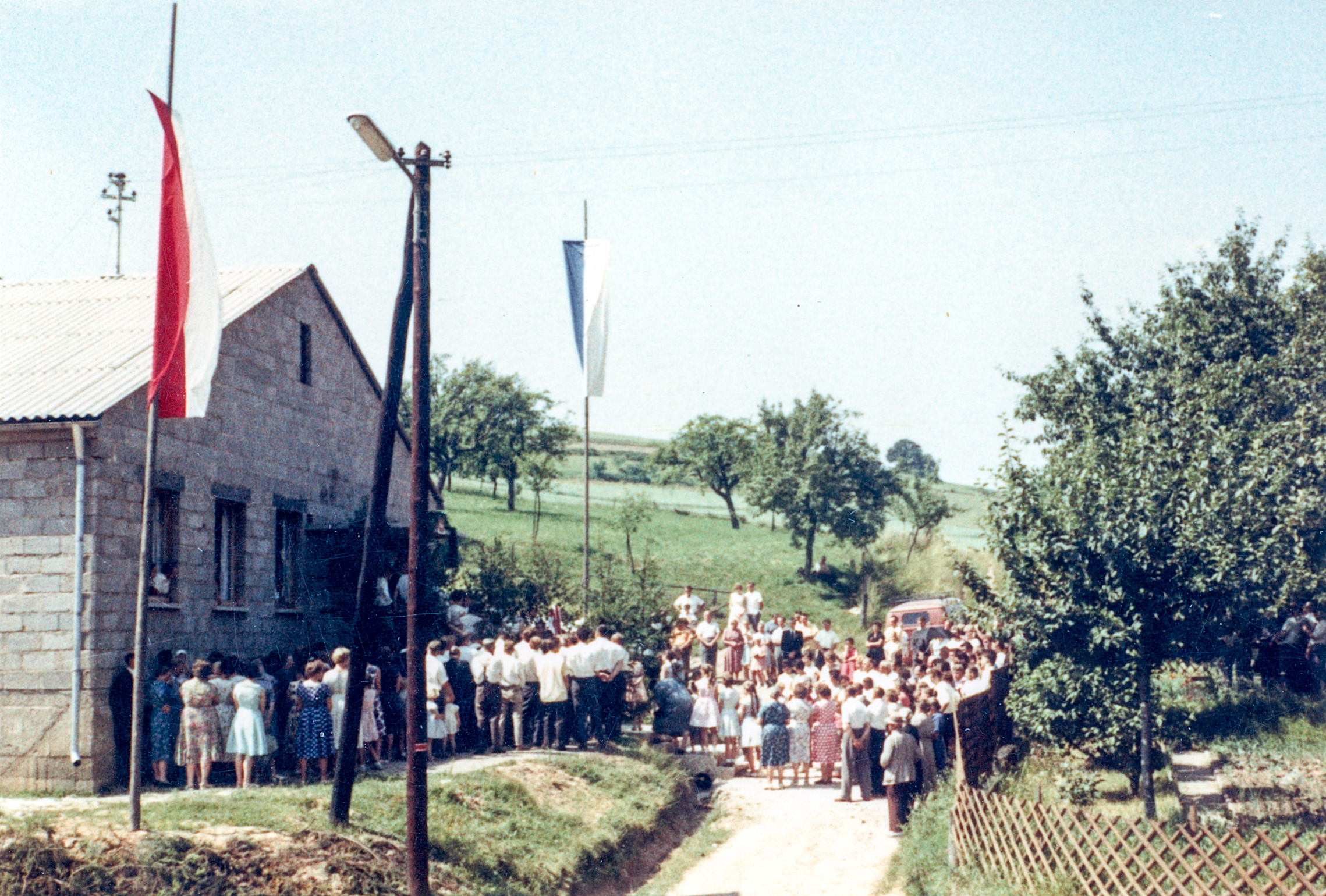 Einweihung der Turnhalle 1961