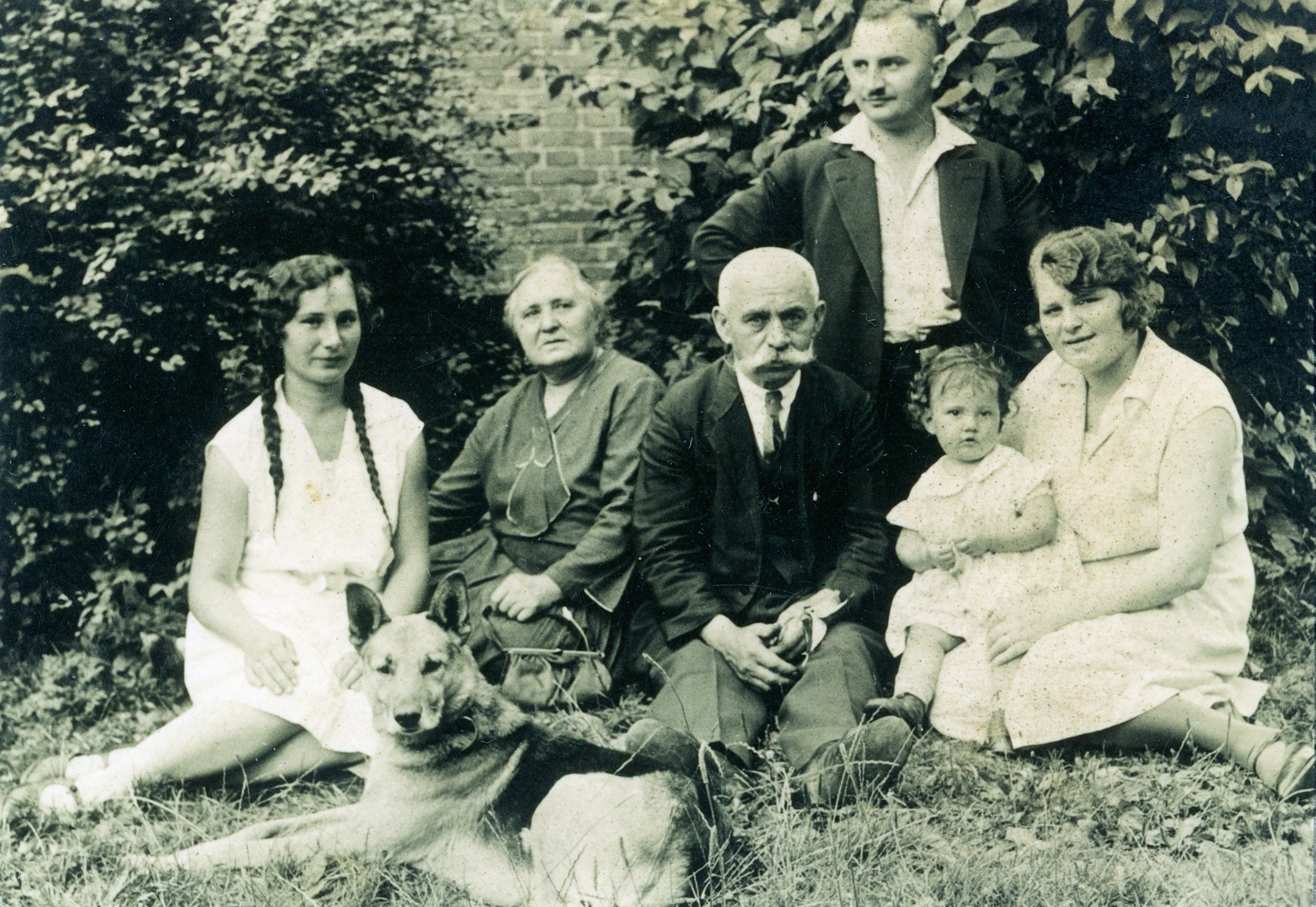 Peter Gruber mit Familie